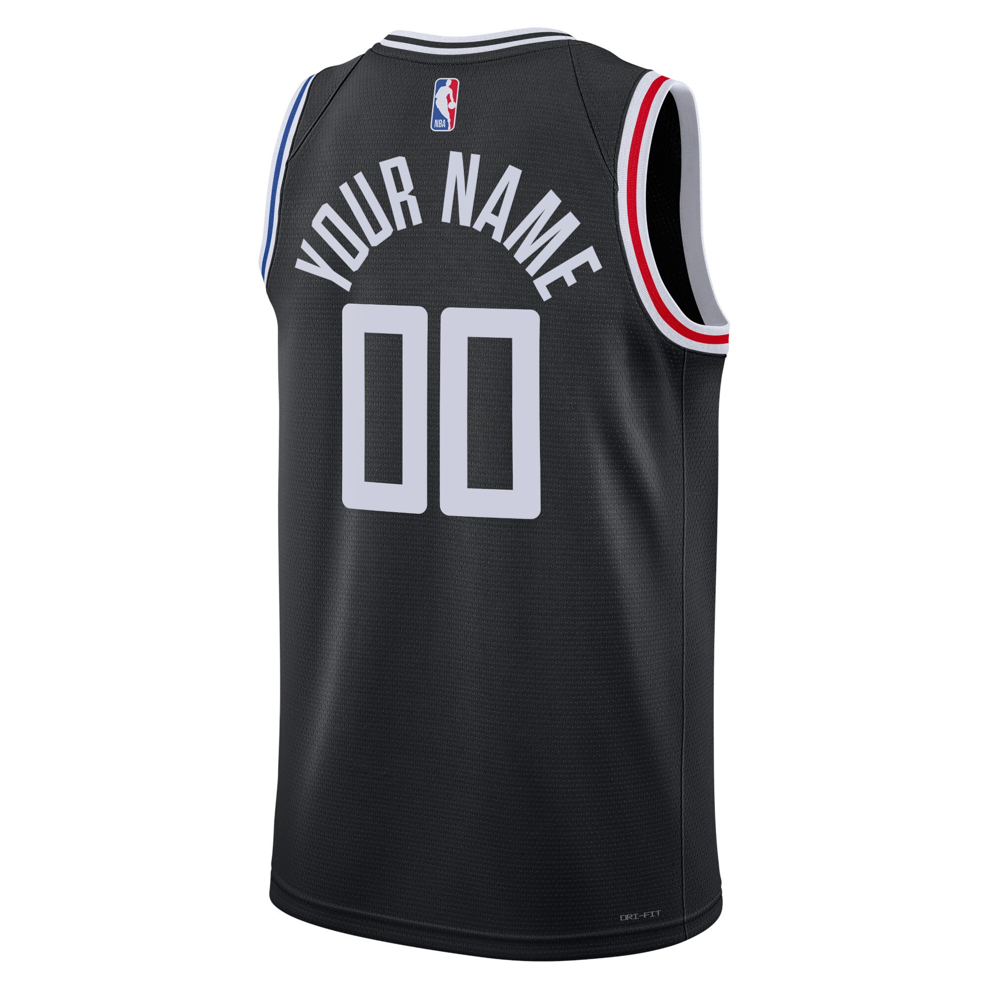 LA Clippers Nike Unisex 2022/23 Swingman Custom Jersey - City Edition - Black - vstockx