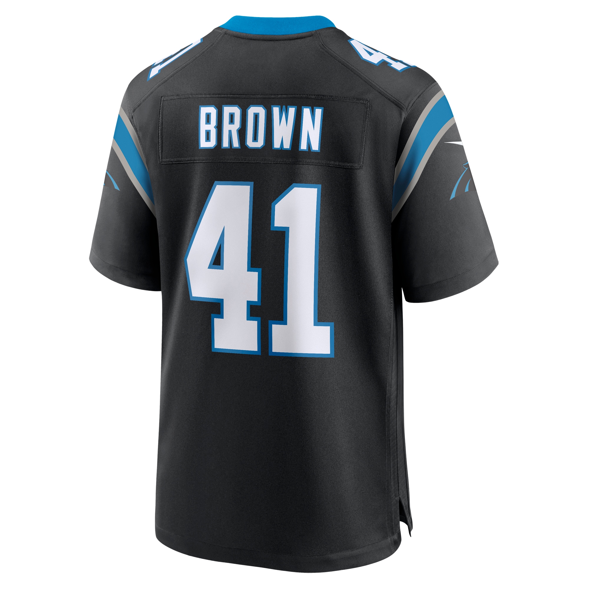 Spencer Brown Carolina Panthers Nike Team Game Jersey - Black - vstockx