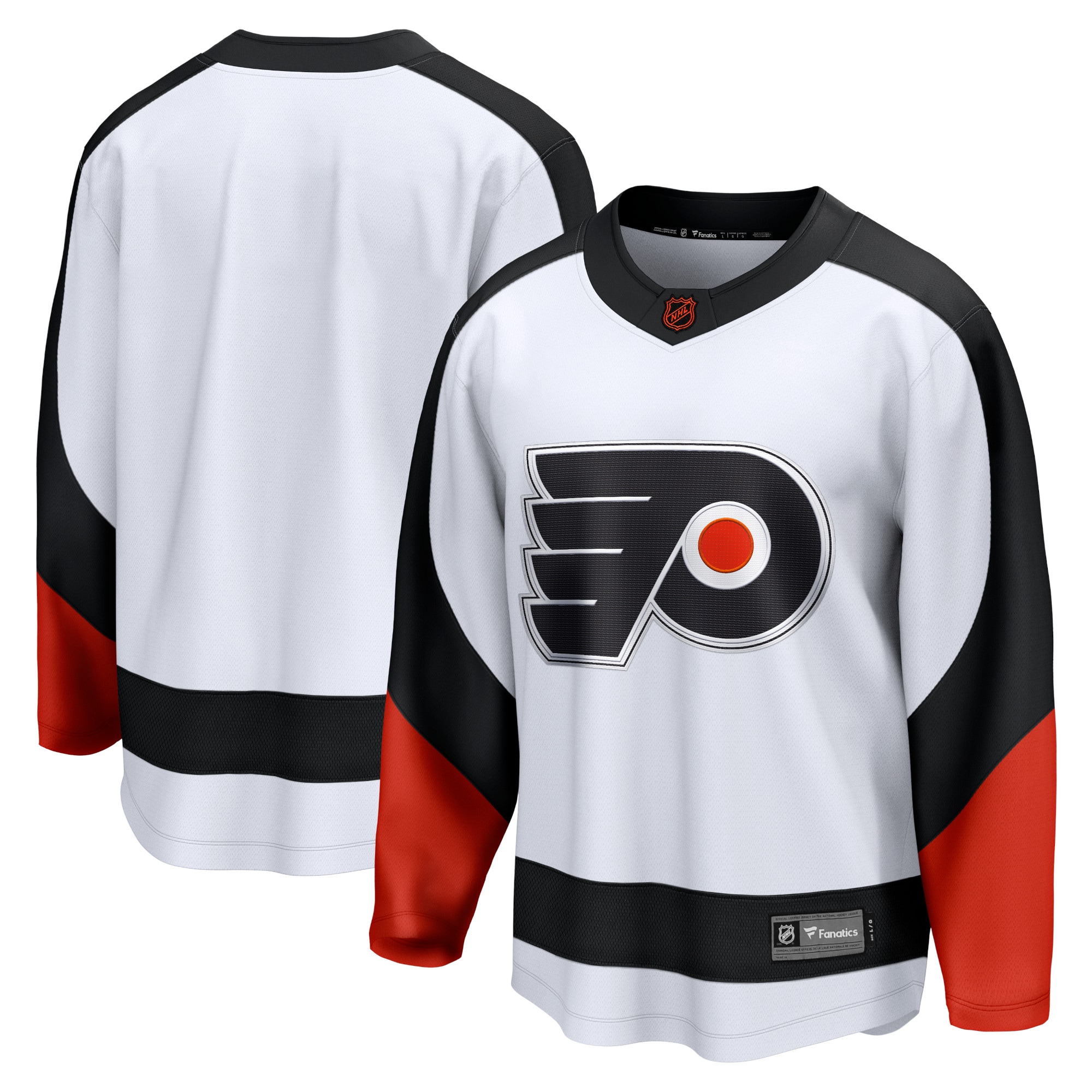 Philadelphia Flyers Fanatics Branded Special Edition 2.0 Breakaway Blank Jersey - White - vstockx