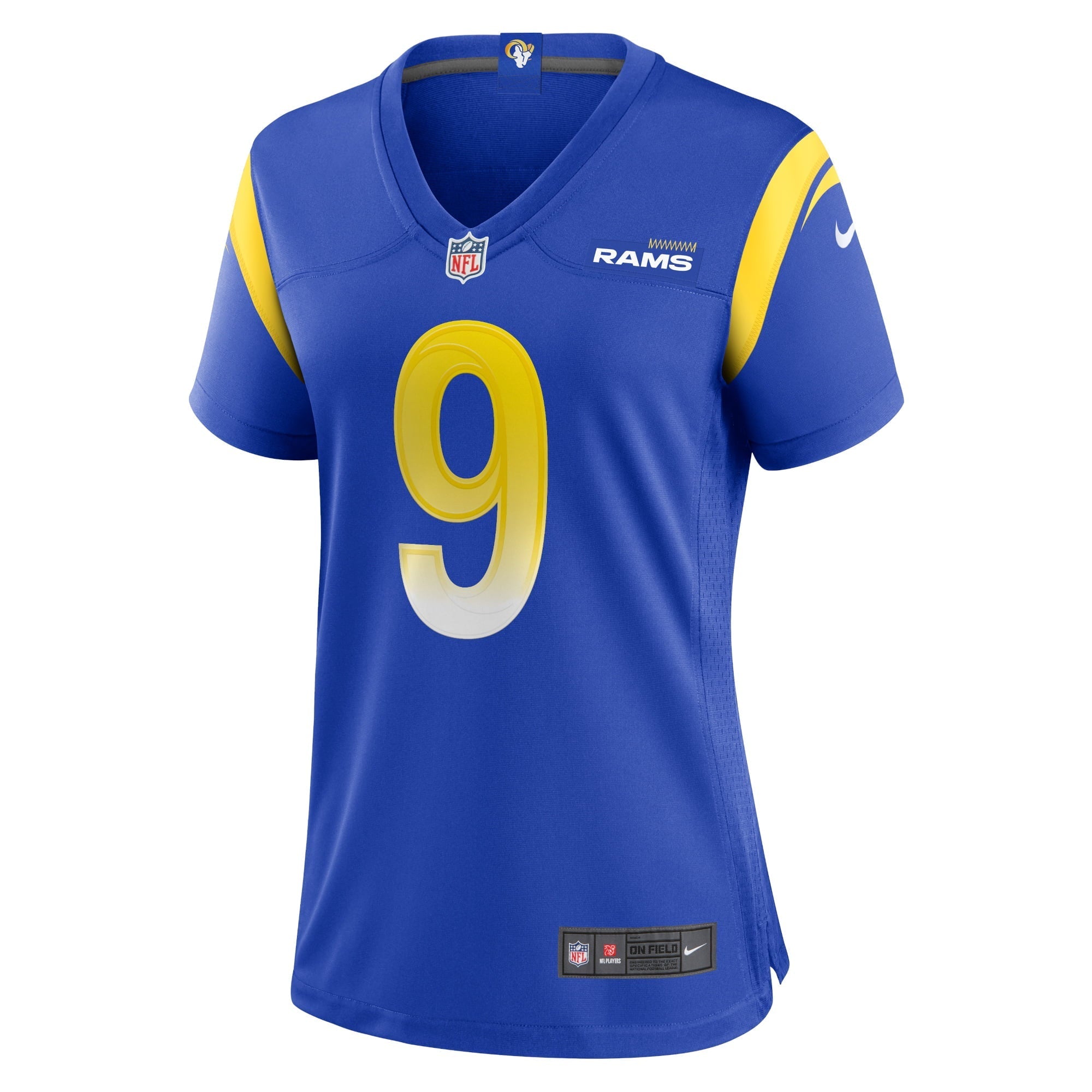 Women's Nike Matthew Stafford Royal Los Angeles Rams Game Jersey - vstockx