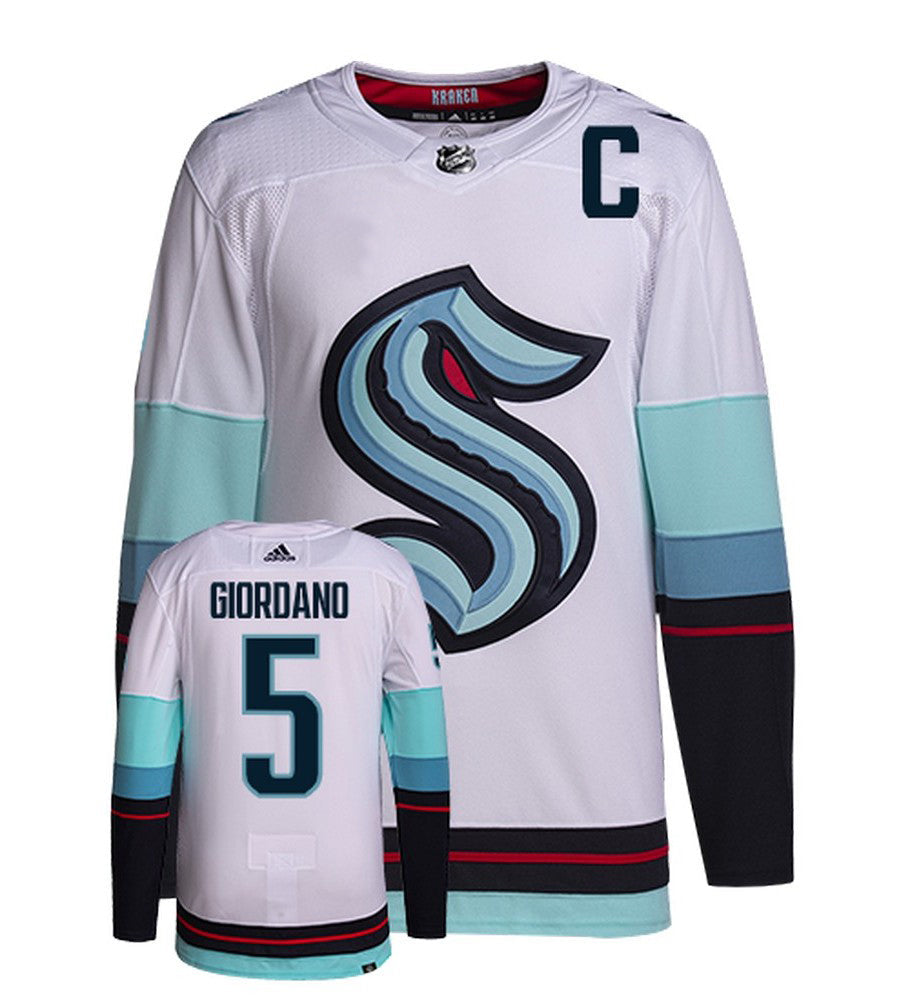 Mark Giordano Seattle Kraken Adidas Primegreen Authentic NHL Hockey Jersey - vstockx