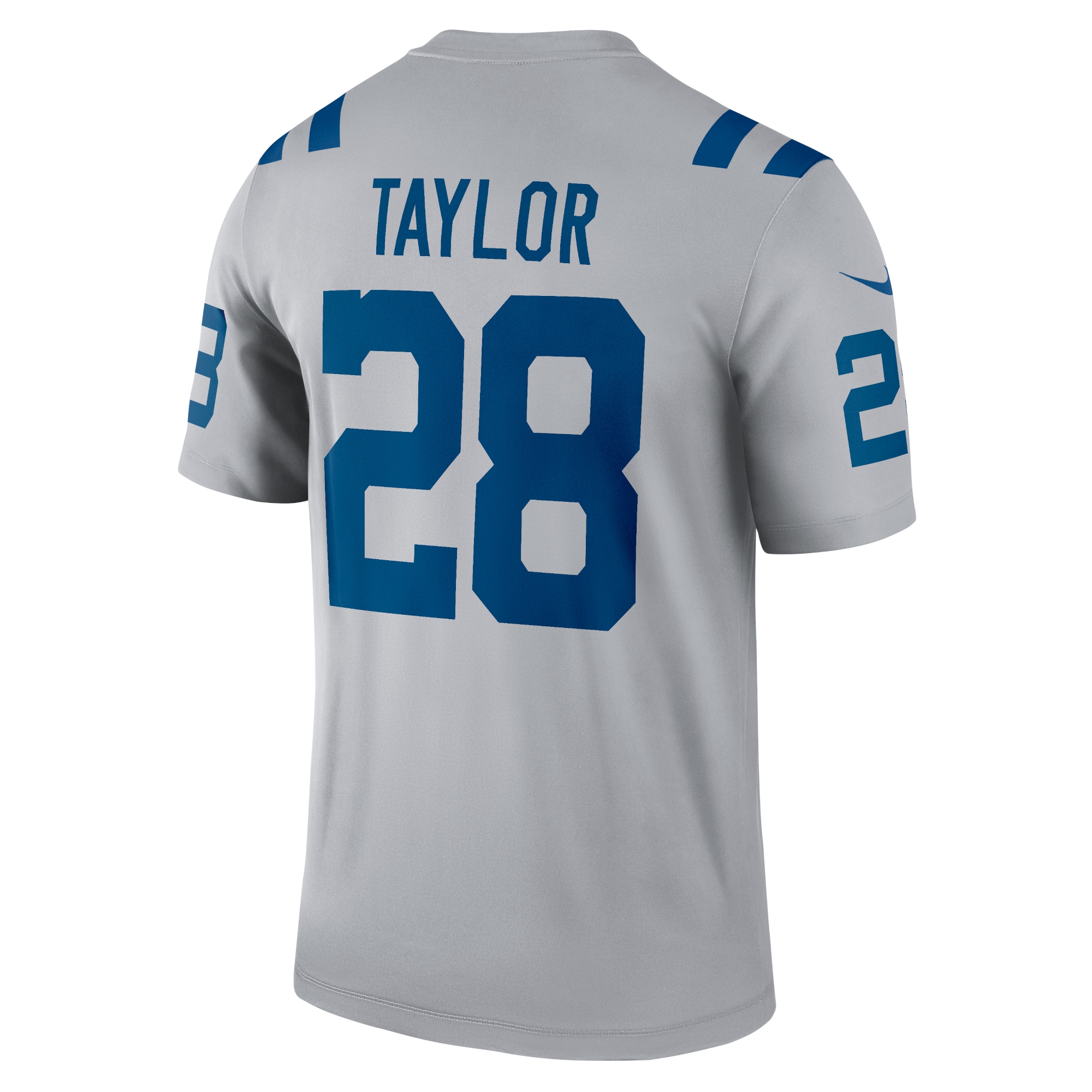 Jonathan Taylor Indianapolis Colts Nike Inverted Legend Jersey - Gray - vstockx