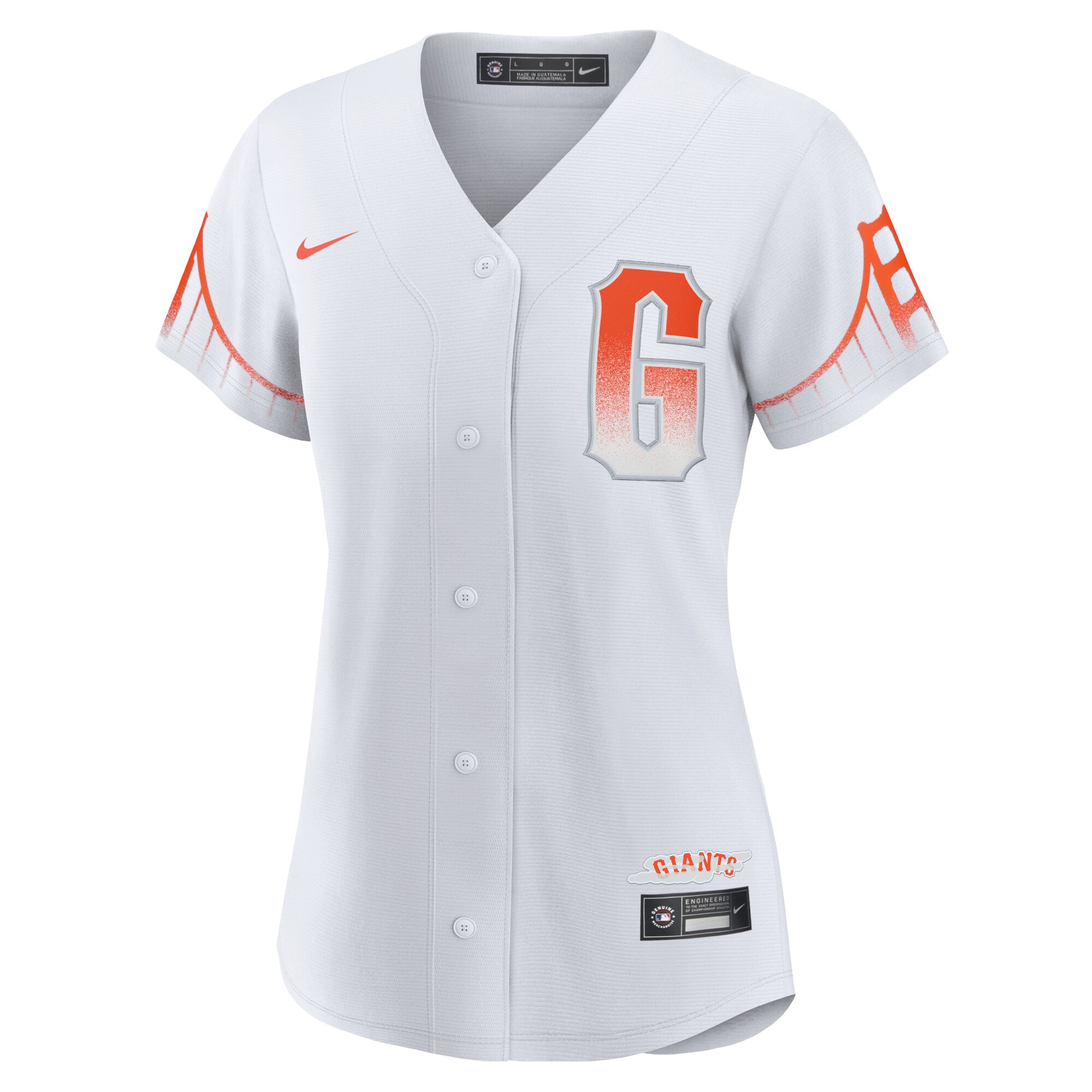 San Francisco Giants Nike Women's City Connect Replica Jersey - White - vstockx