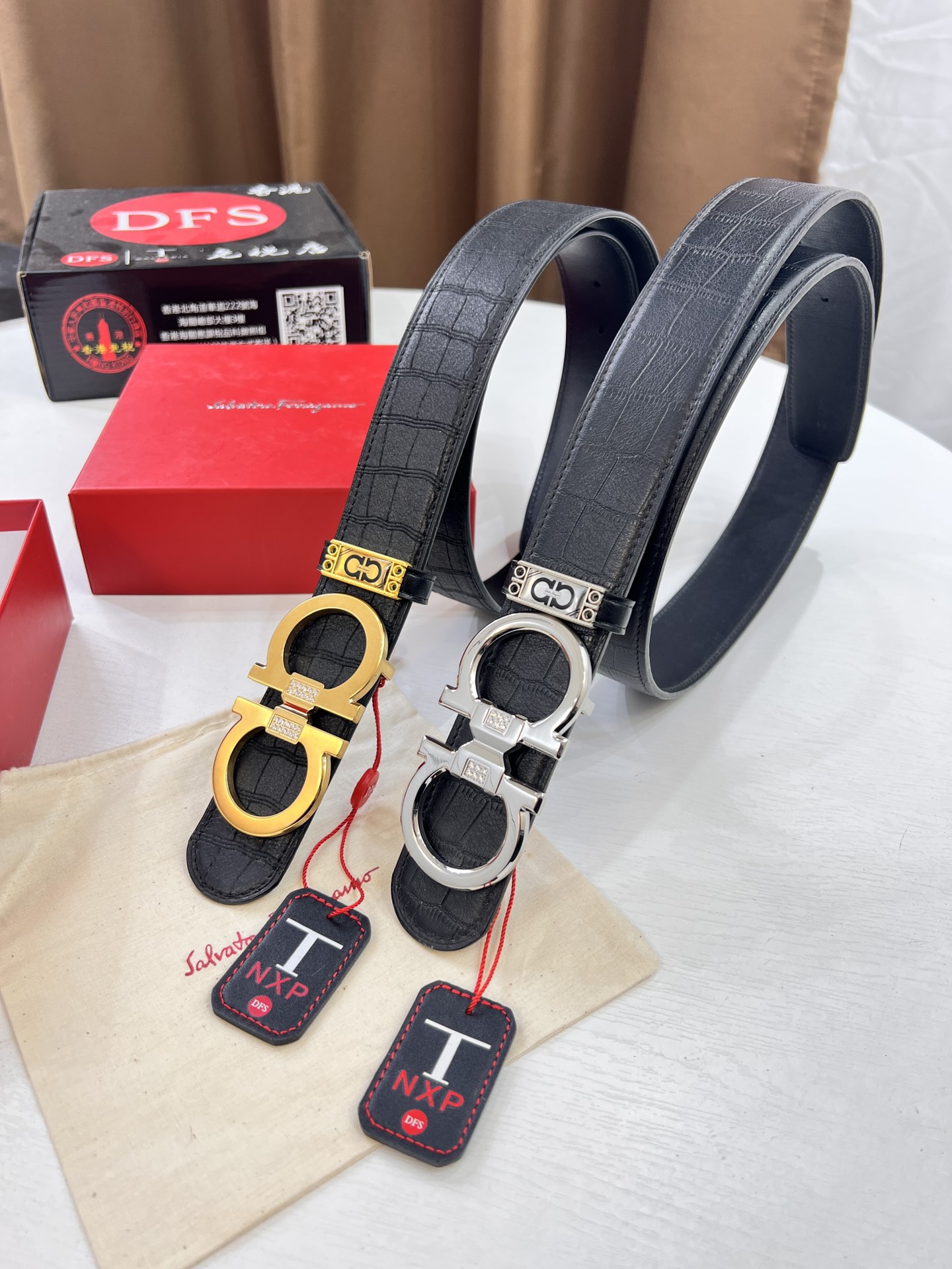 Streetwear Belt Ferragamo 321721 size:3.5cm - vstockx