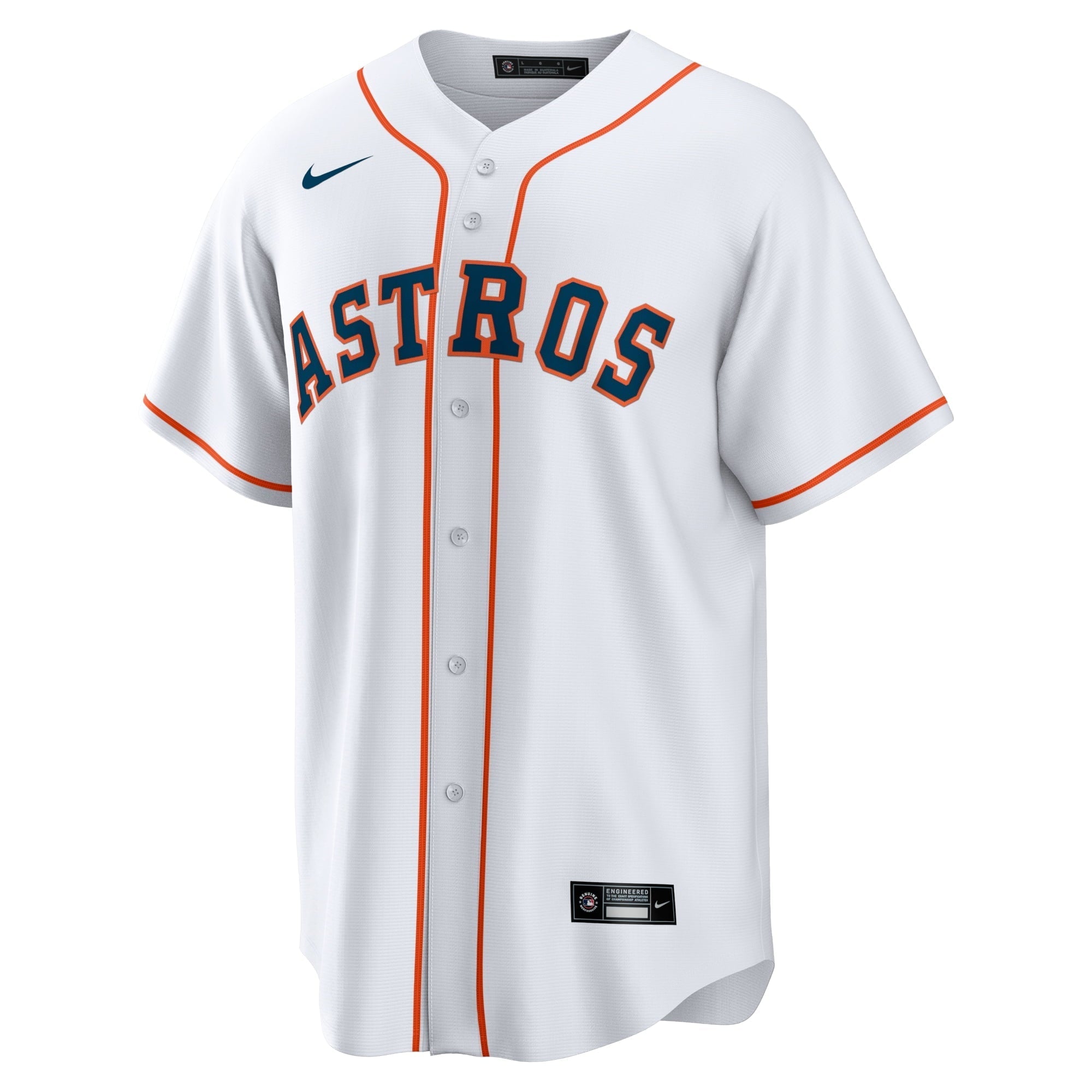 Men's Nike White Houston Astros Home Blank Replica Jersey - vstockx