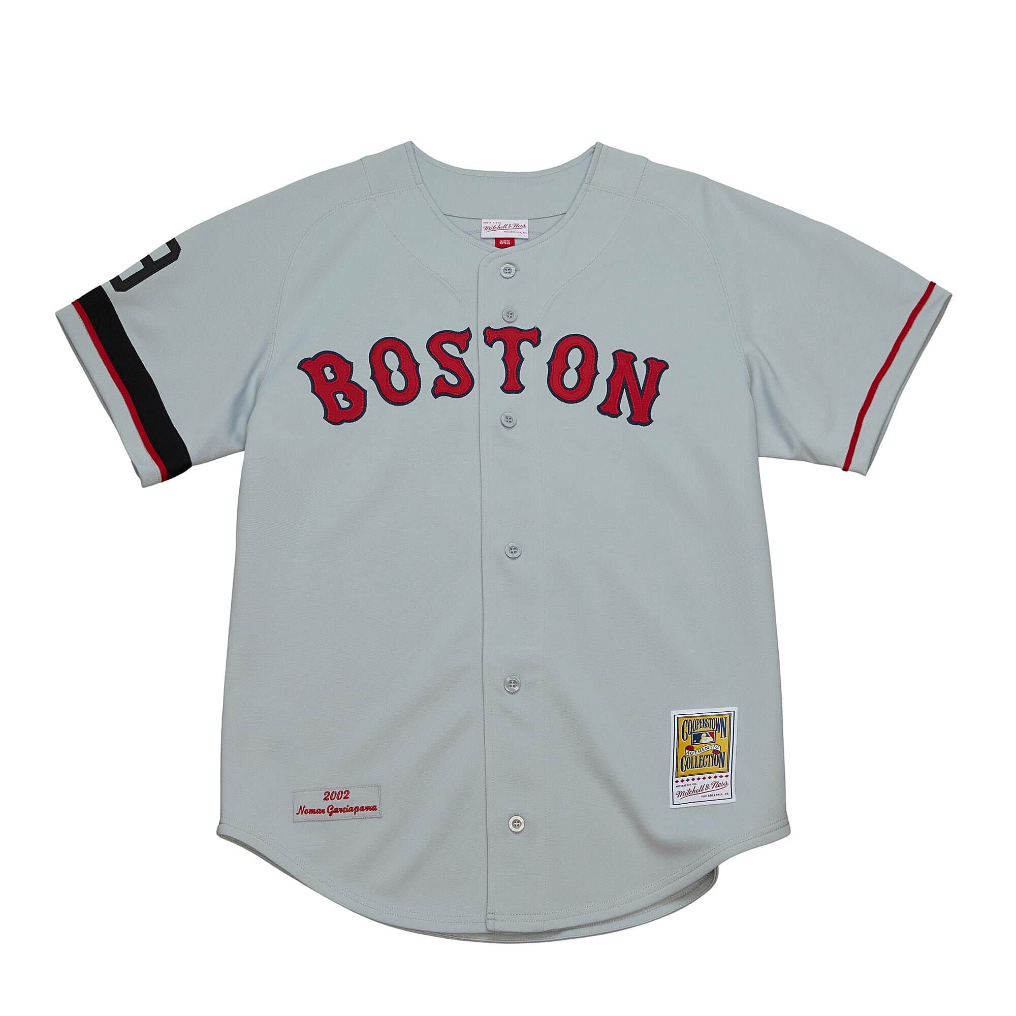 Authentic Nomar Garciaparra Boston Red Sox Road 2002 Jersey - vstockx