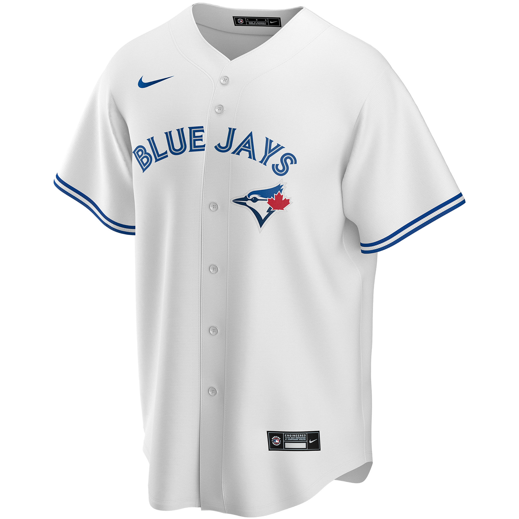 Toronto Blue Jays Nike Home Replica Custom Jersey - White - vstockx