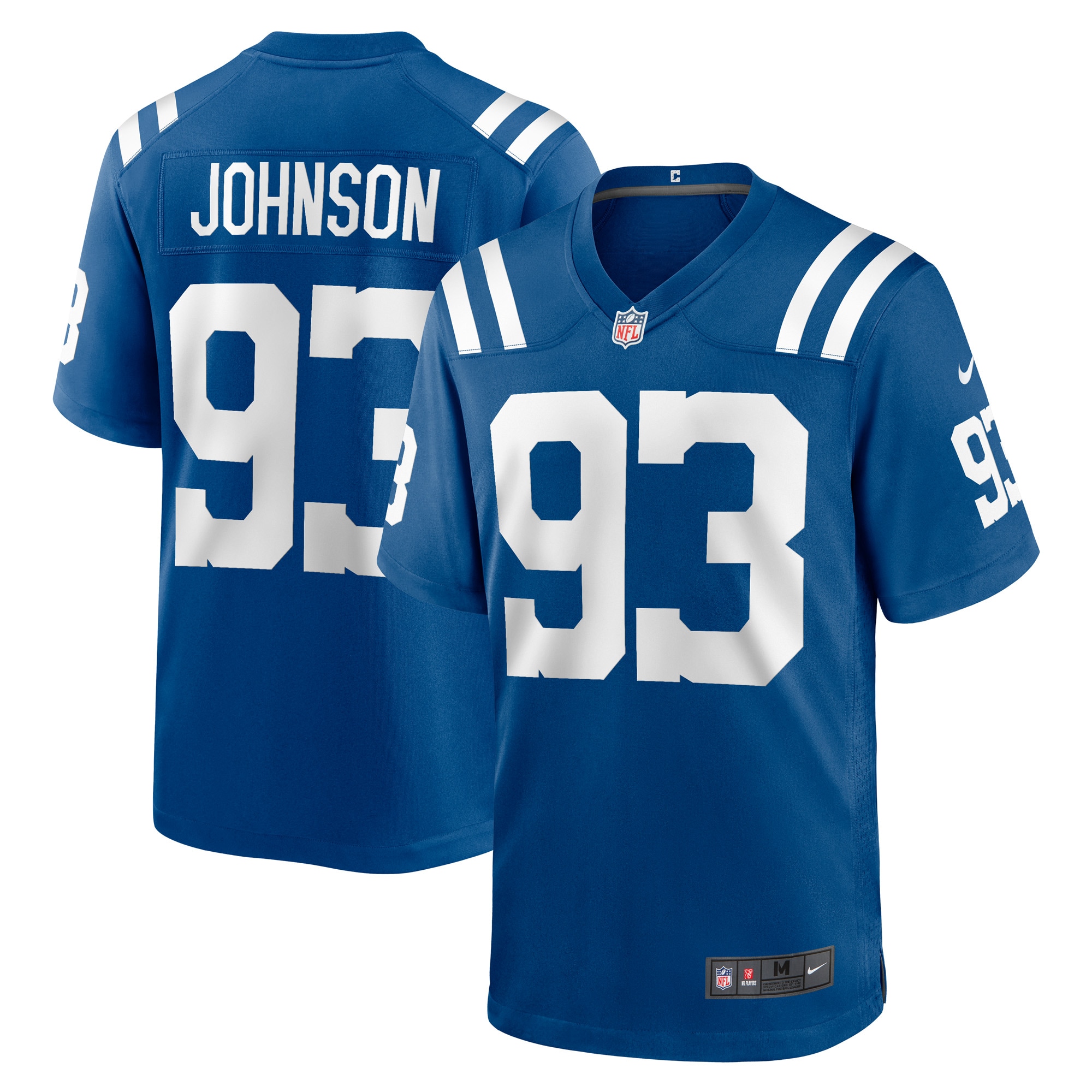 Eric Johnson Indianapolis Colts Nike Player Game Jersey - Royal - vstockx