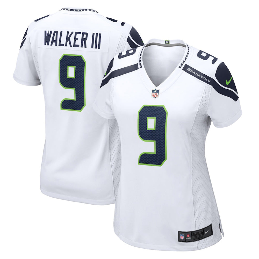 Women's Seattle Seahawks Kenneth Walker III Game Jersey - White - vstockx