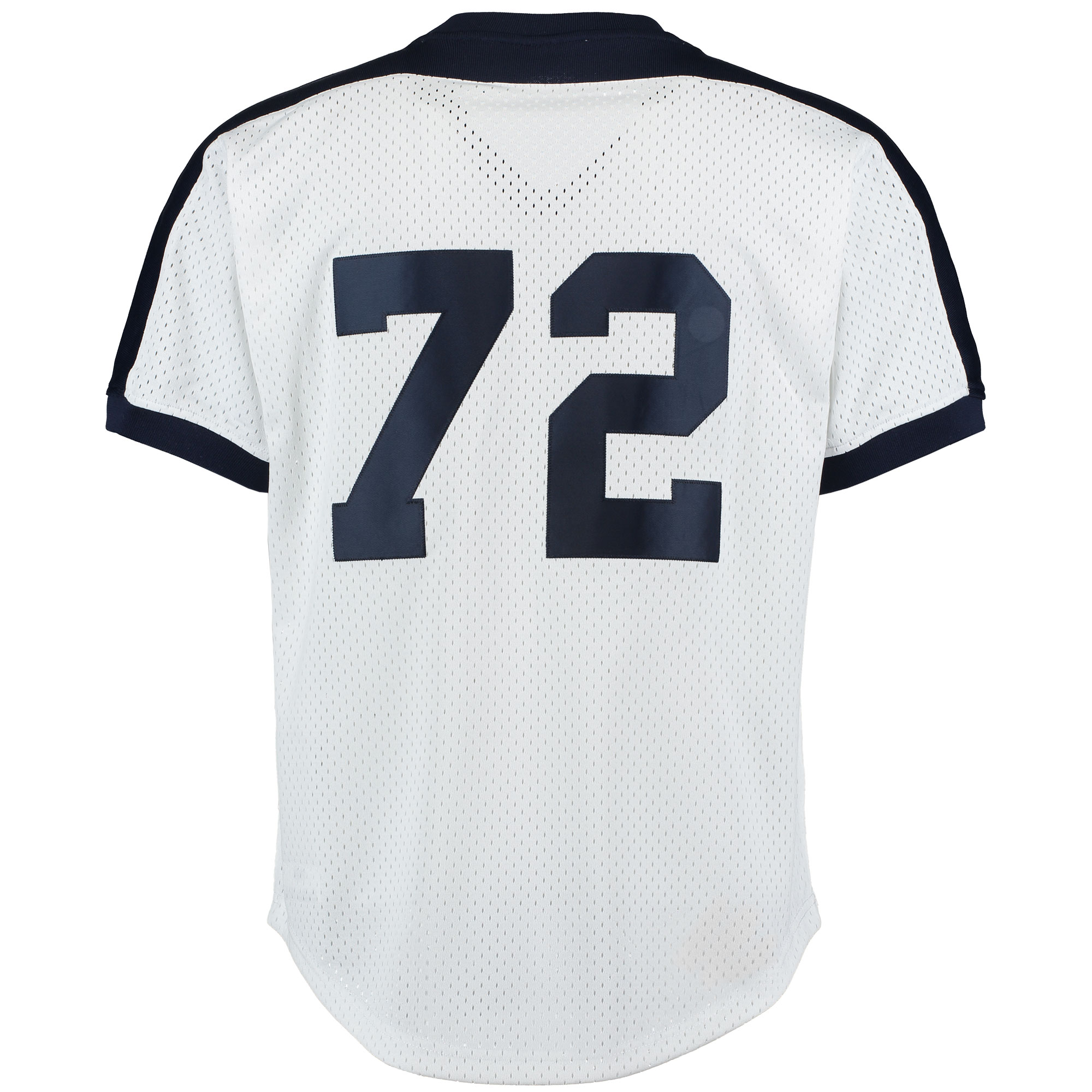 Carlton Fisk Chicago White Sox Mitchell & Ness Cooperstown Mesh Batting Practice Jersey - White - vstockx