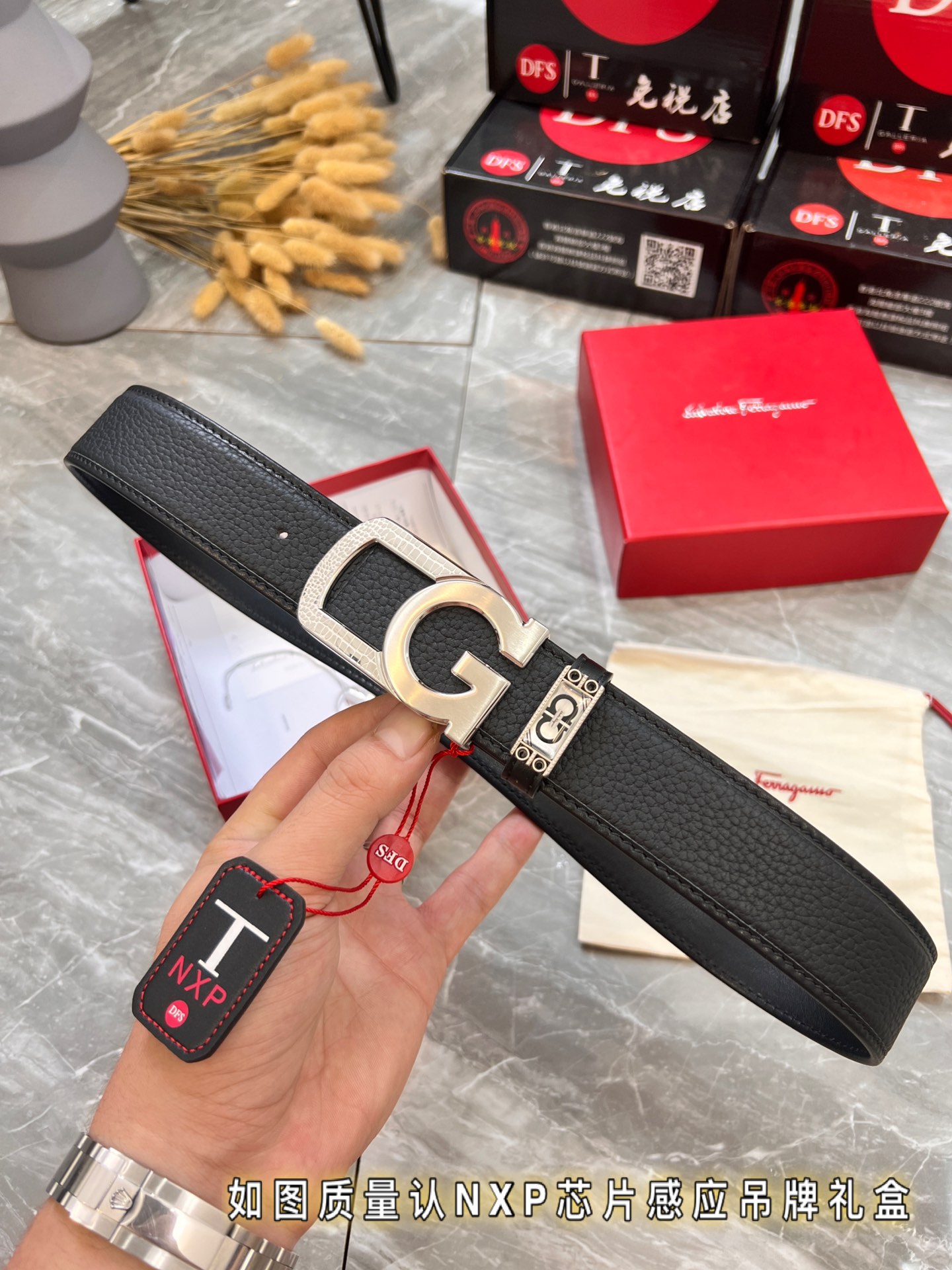 Streetwear Belt Ferragamo 320025 size:3.5cm - vstockx