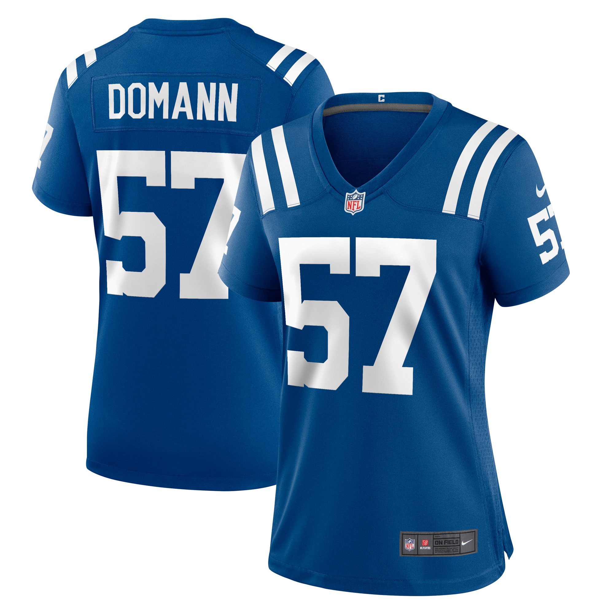 JoJo Domann Indianapolis Colts Nike Women's Game Player Jersey - Royal - vstockx