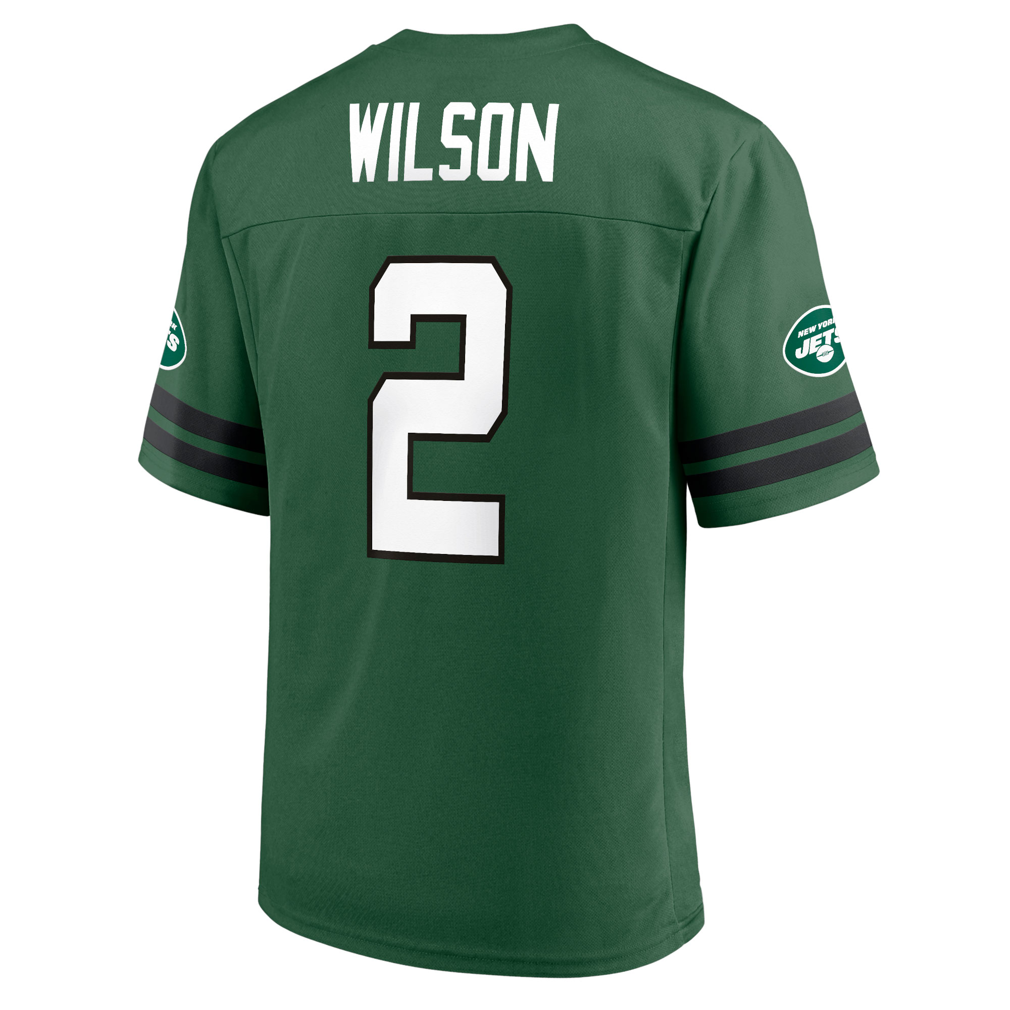 Men's Zach Wilson Green New York Jets Replica Player Jersey - vstockx