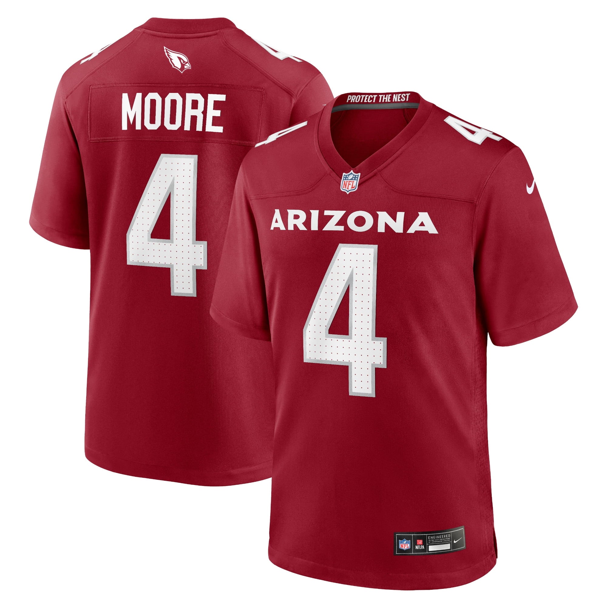 Men's Nike Rondale Moore Cardinal Arizona Cardinals Game Player Jersey - vstockx