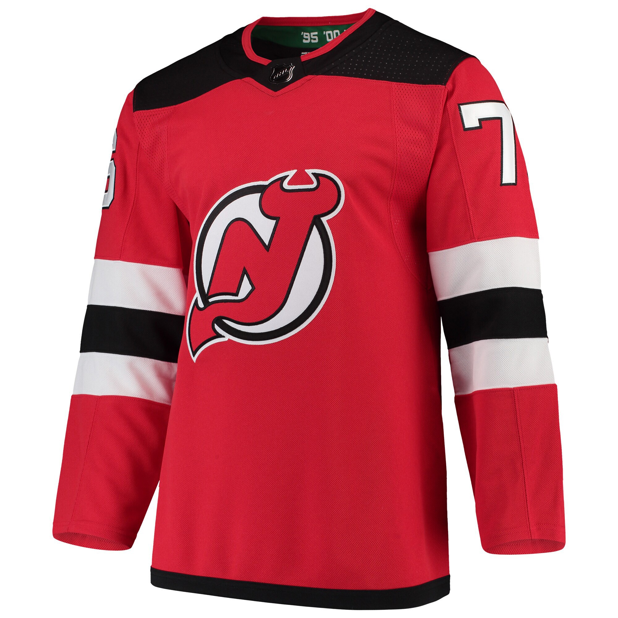 P.K. Subban New Jersey Devils adidas Home Authentic Player Jersey - Red - vstockx