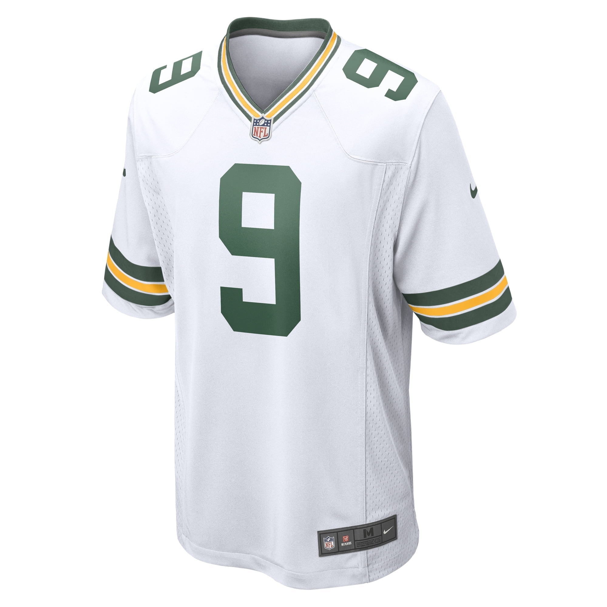 Men's Nike Christian Watson White Green Bay Packers Game Jersey - vstockx