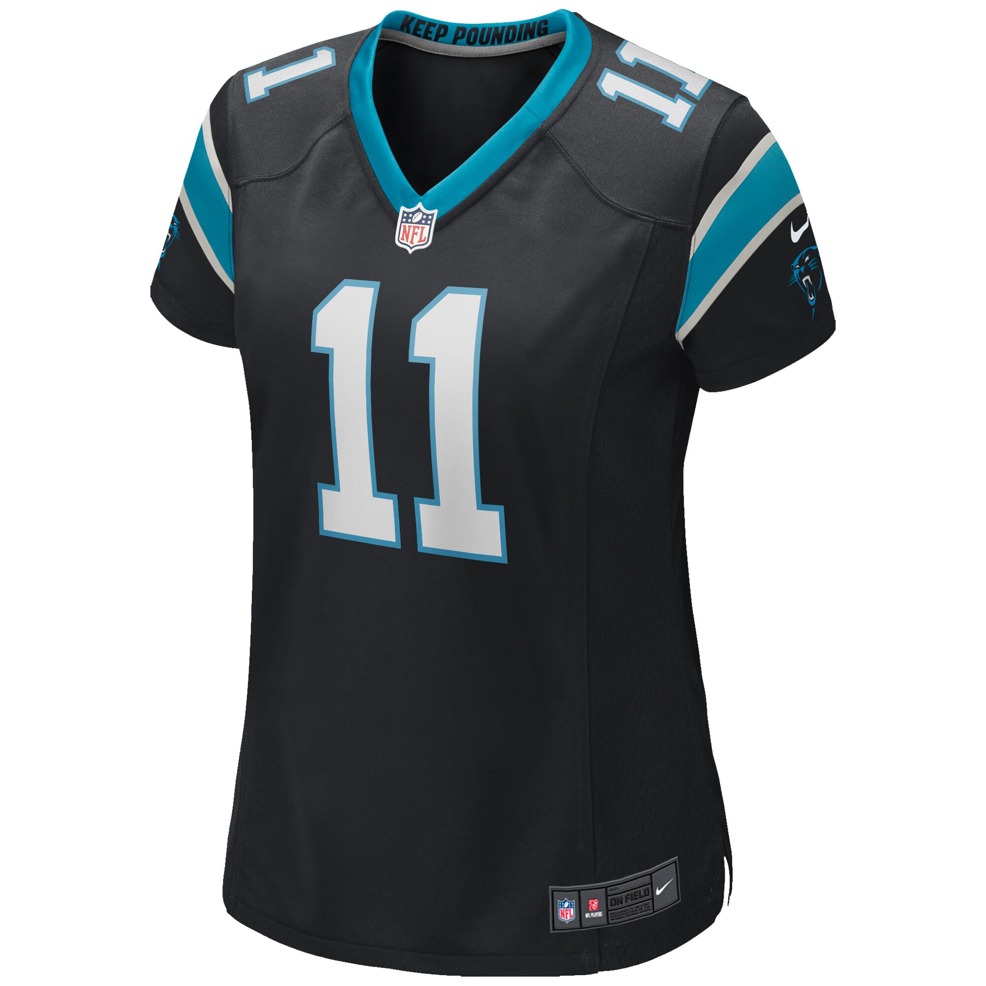 Robby Anderson Carolina Panthers Nike Women's Game Player Jersey - Black - vstockx