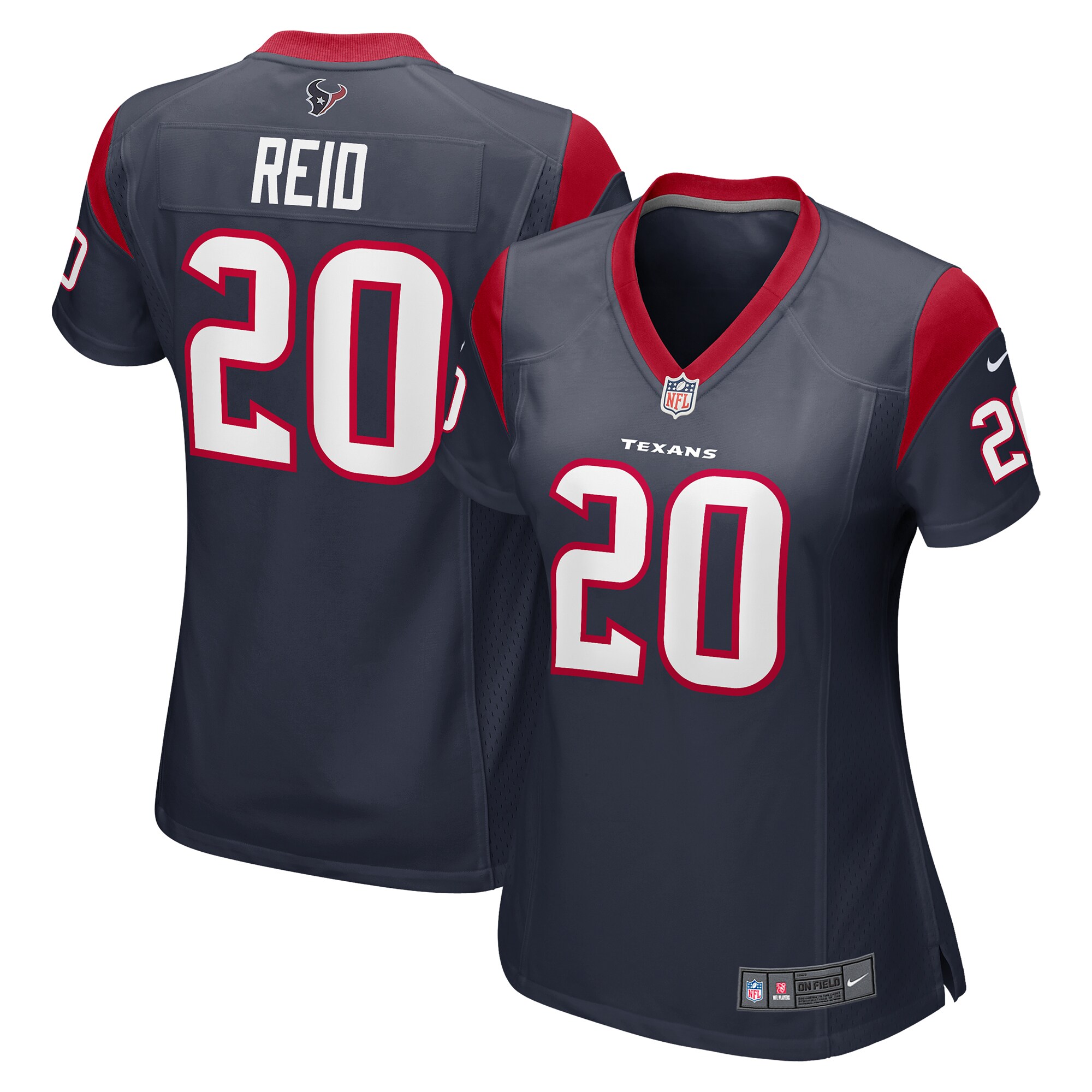 Justin Reid Houston Texans Nike Women's Game Jersey - Navy - vstockx