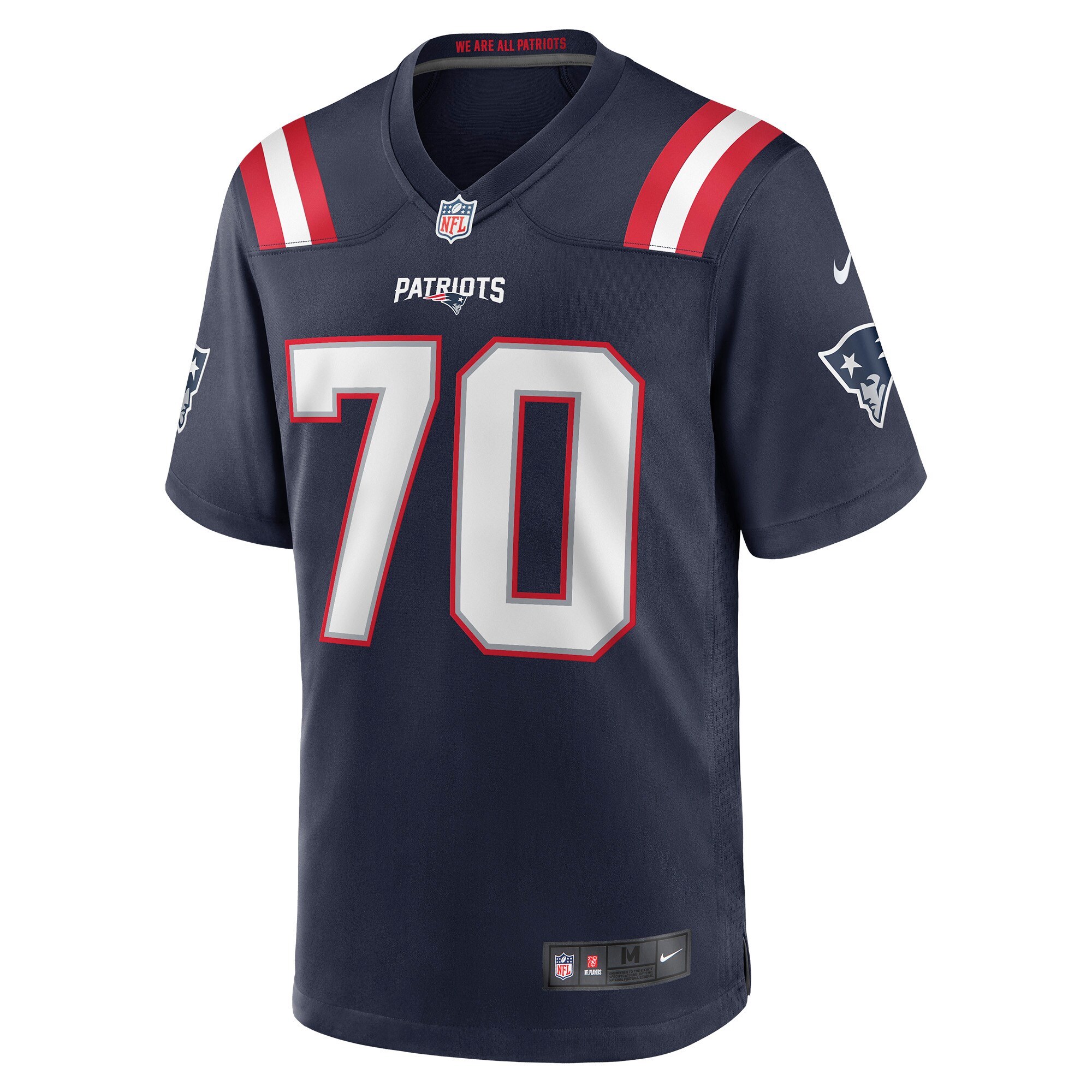 Christian Barmore New England Patriots Nike Game Jersey - Navy - vstockx