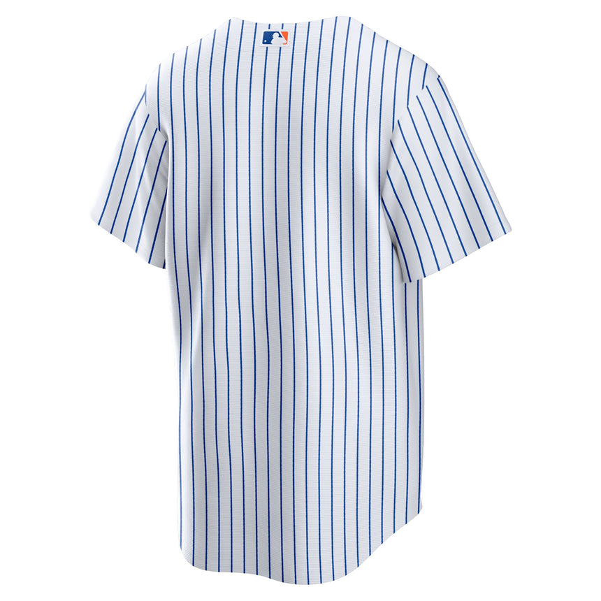 Men's New York Mets White Home Blank Replica Jersey - vstockx