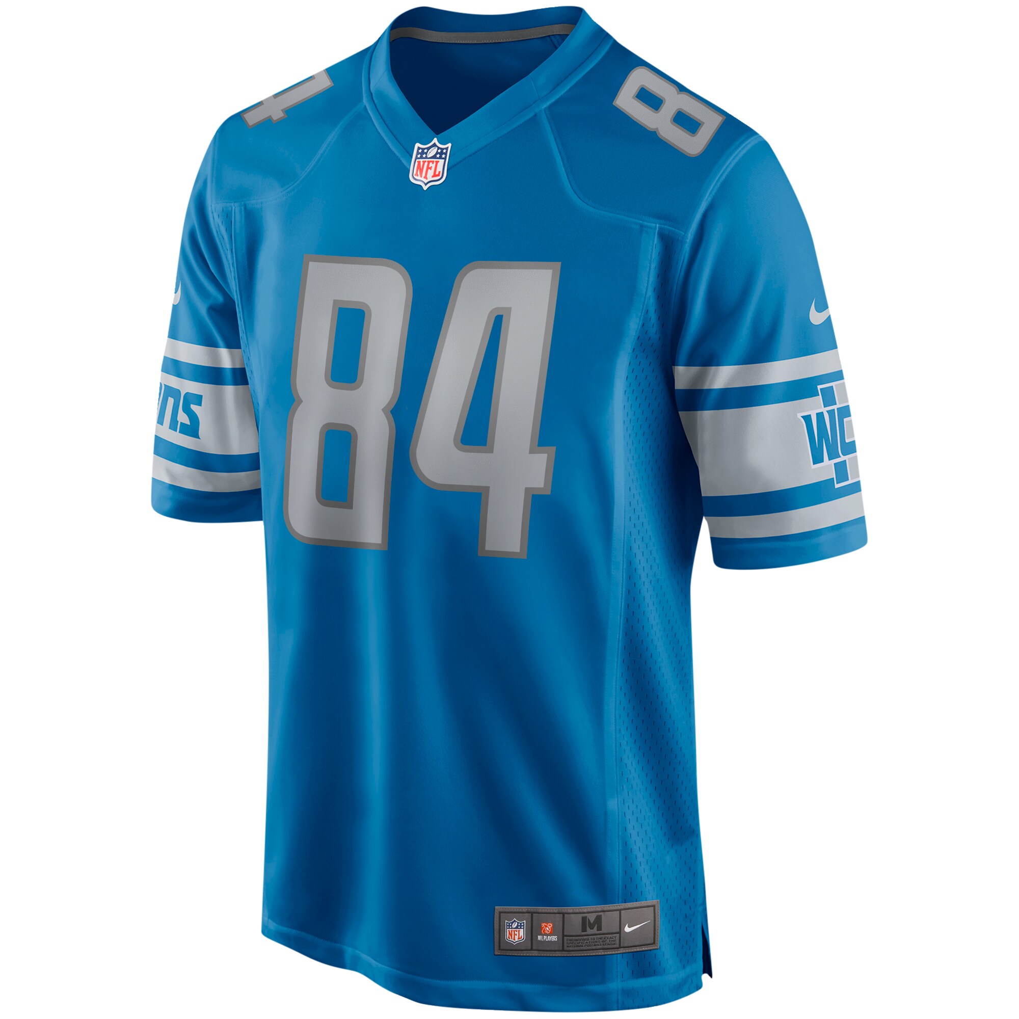 Herman Moore Detroit Lions Nike Game Retired Player Jersey - Blue - vstockx