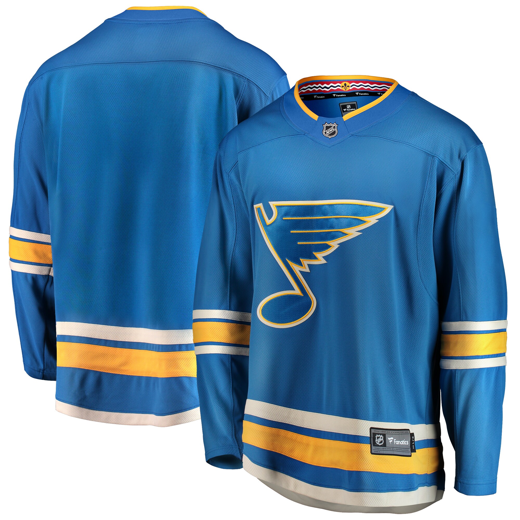 St. Louis Blues Fanatics Branded Youth Alternate Breakaway Jersey - Blue - vstockx
