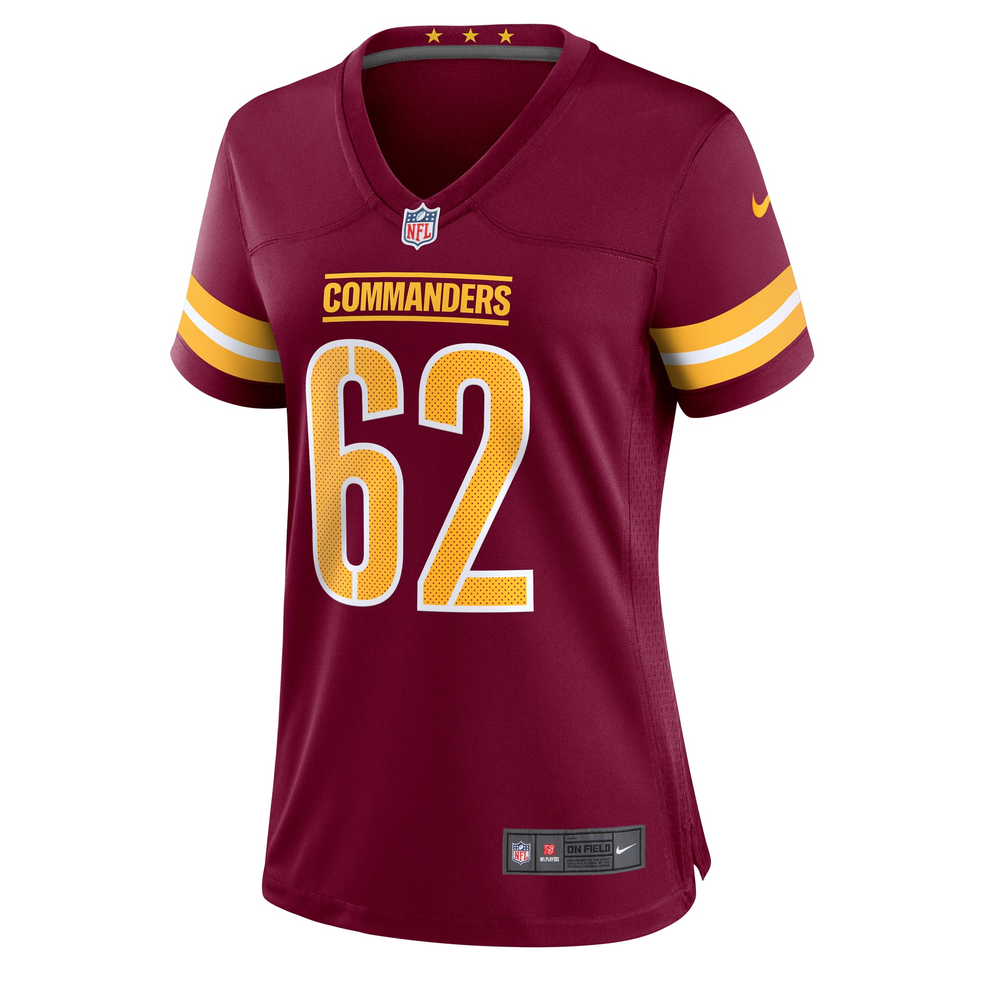 Alex Akingbulu Washington Commanders Nike Women's Game Player Jersey - Burgundy - vstockx