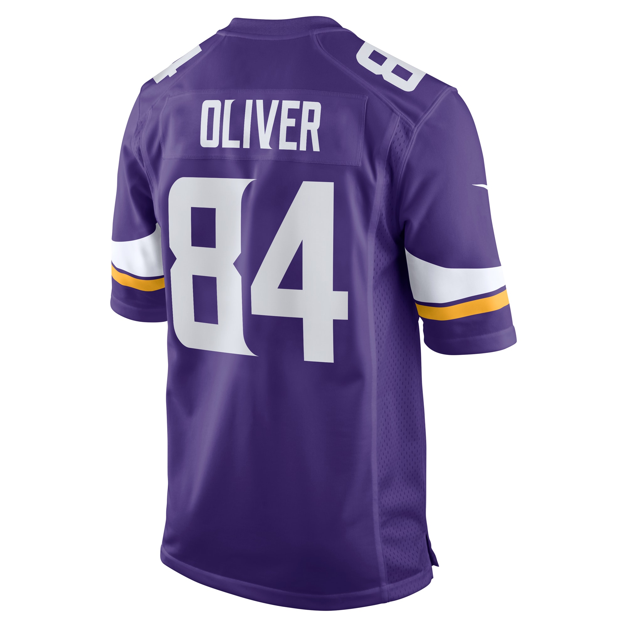 Josh Oliver Minnesota Vikings Nike Game Player Jersey - Purple - vstockx