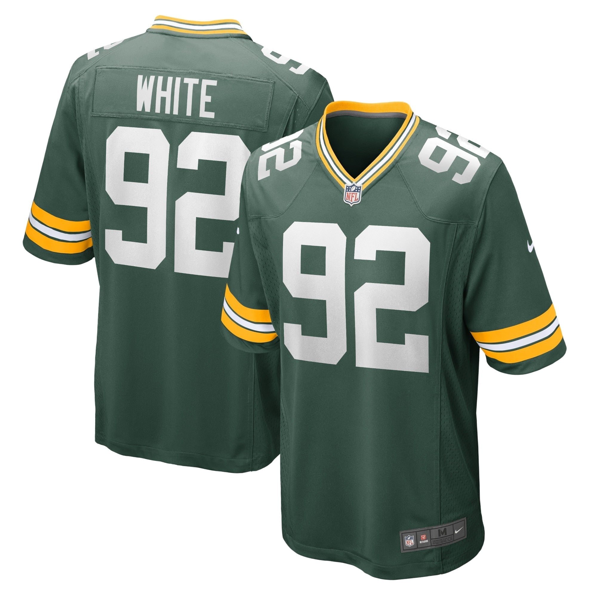 Men's Nike Reggie White Green Green Bay Packers Retired Player Game Jersey - vstockx