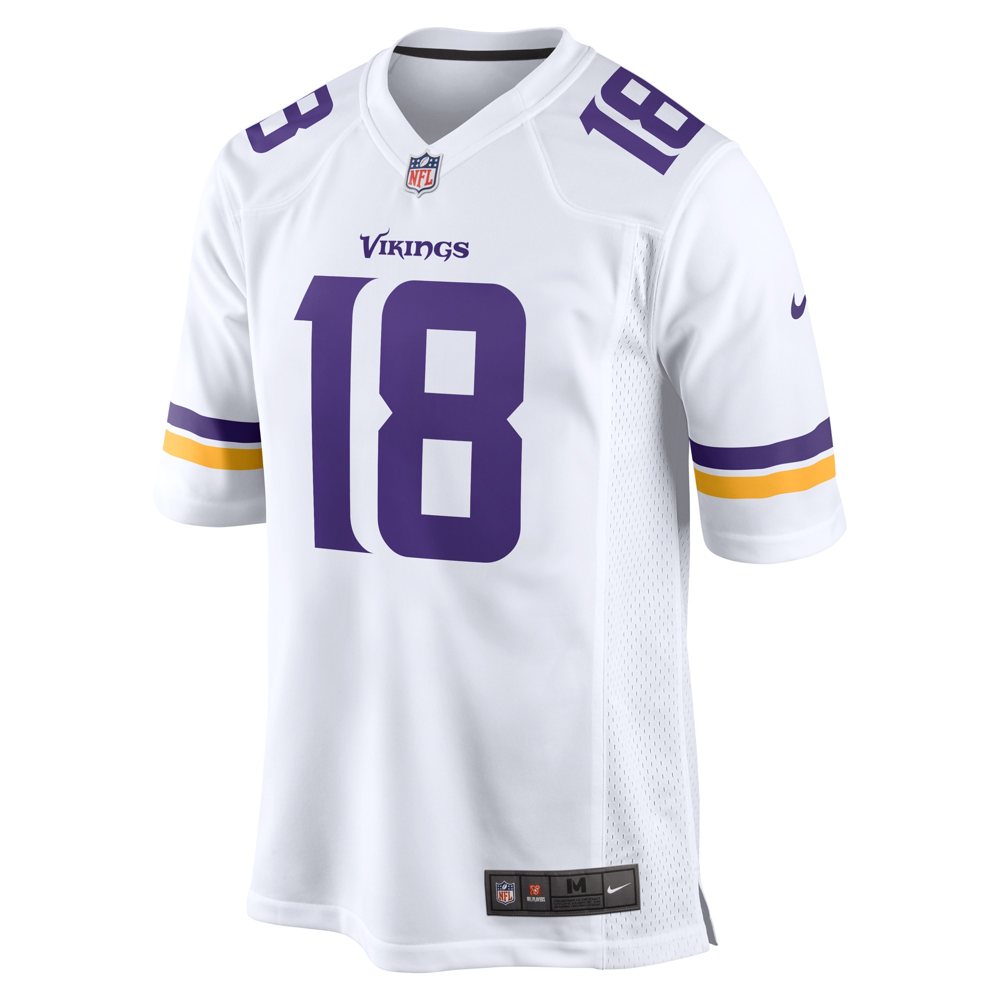Justin Jefferson Minnesota Vikings Nike Game Player Jersey - White - vstockx