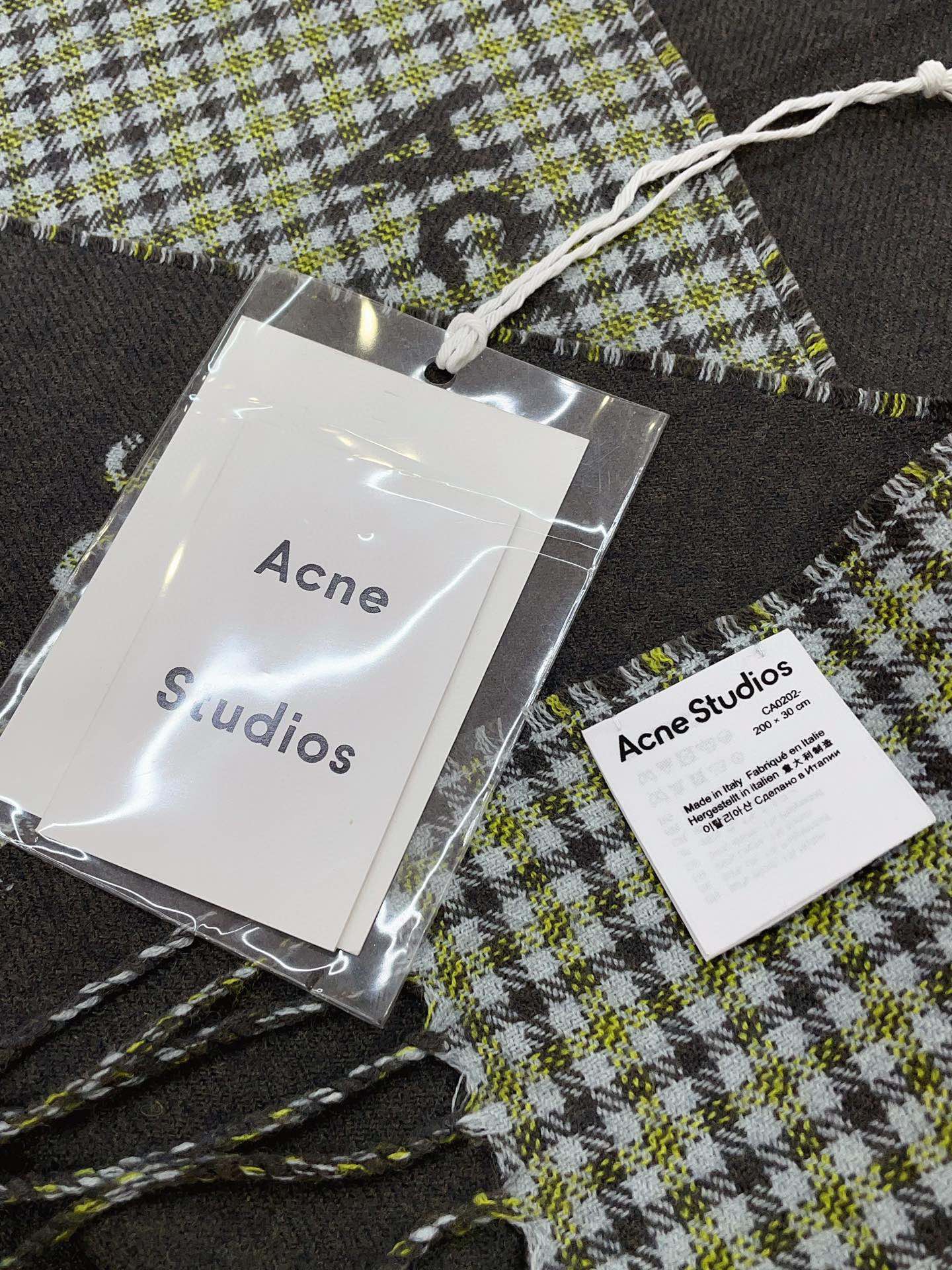 Streetwear Scarf Acne 328855 SIZE:200×30cm - vstockx