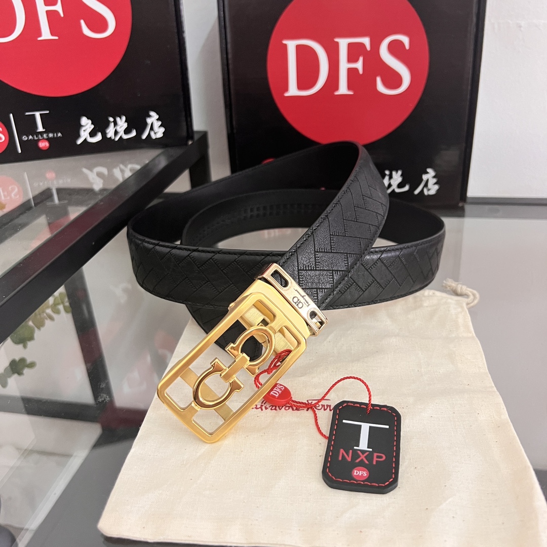 Streetwear Belt Ferragamo 320238 size:3.5cm - vstockx