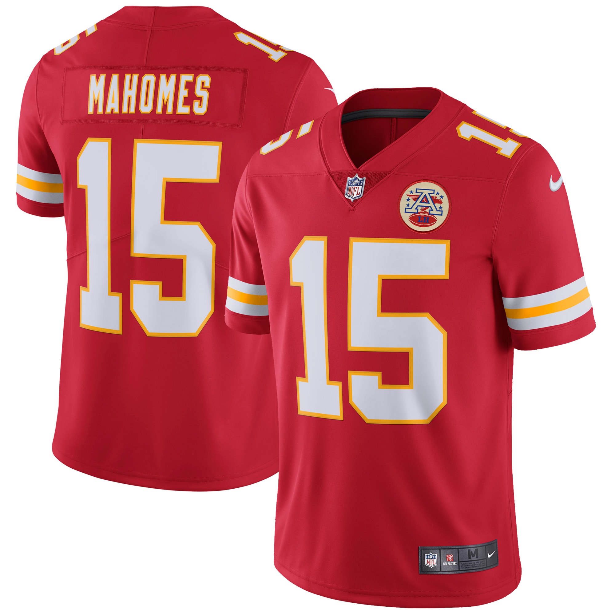 Patrick Mahomes Kansas City Chiefs Nike Limited Jersey - Red - vstockx