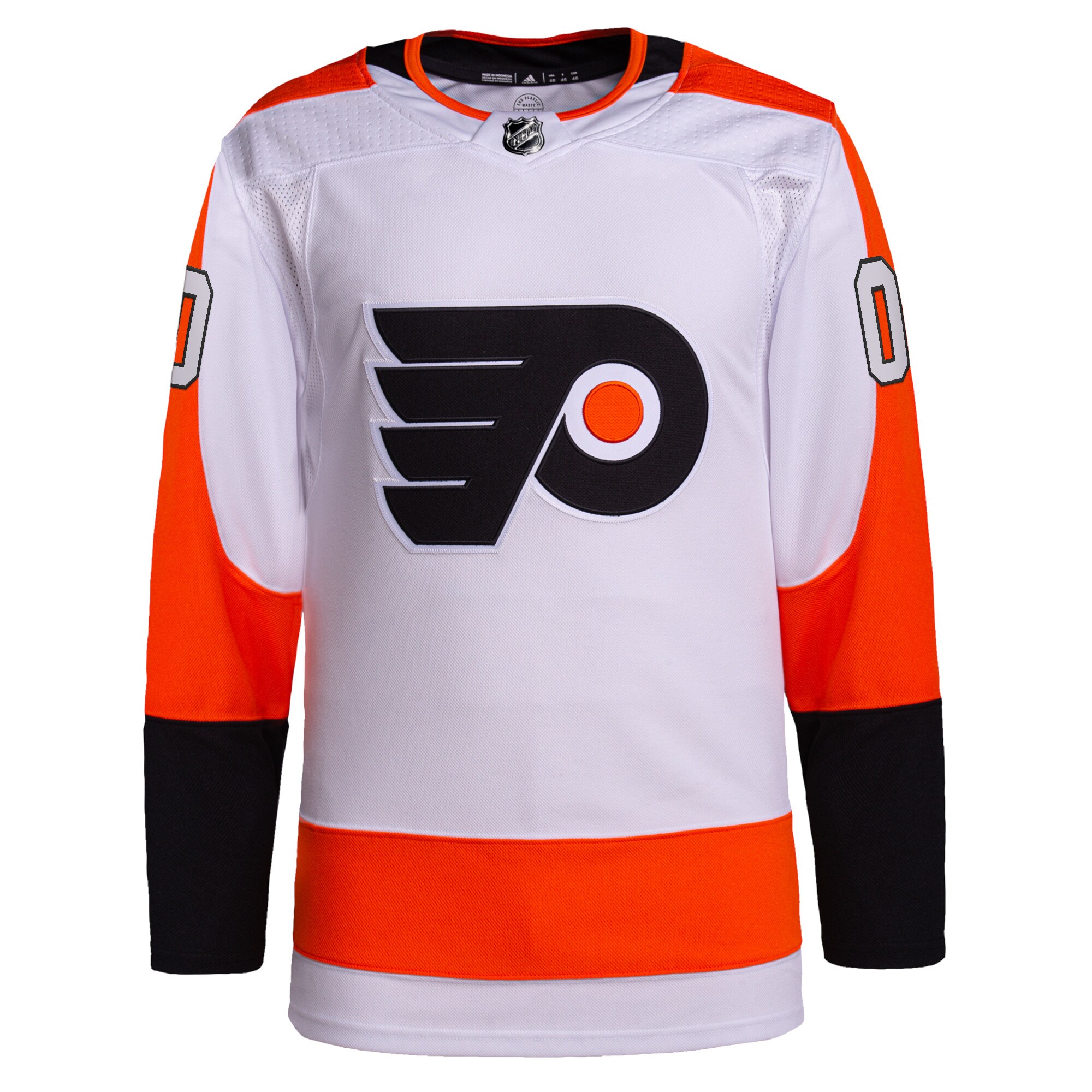 Philadelphia Flyers adidas Away Authentic Pro Custom Jersey - White - vstockx