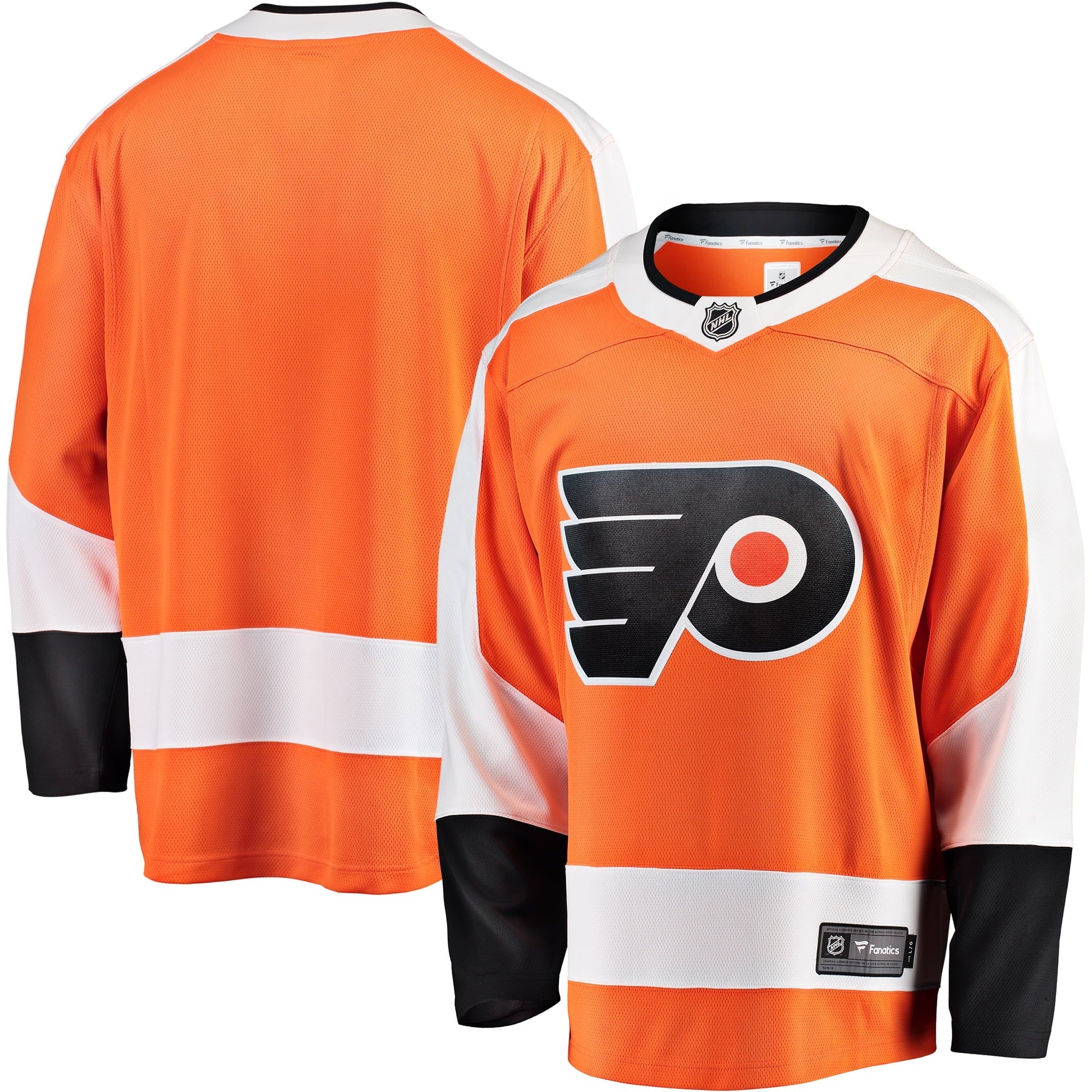 Men's Fanatics Branded Orange Philadelphia Flyers Breakaway Home Jersey - vstockx