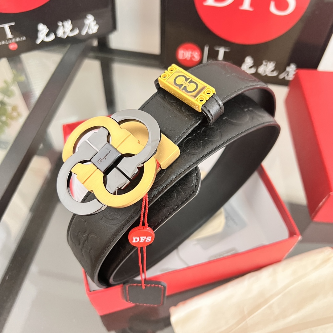 Streetwear Belt Ferragamo 320128 size:3.5cm - vstockx