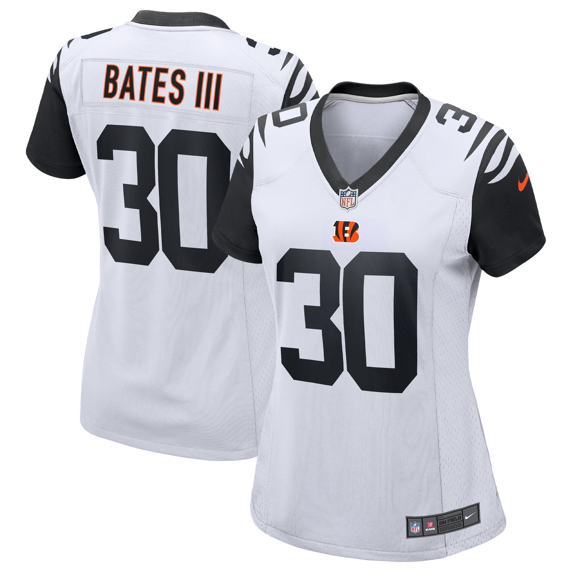 Women's Nike Jessie Bates III White Cincinnati Bengals Alternate Game Jersey - vstockx
