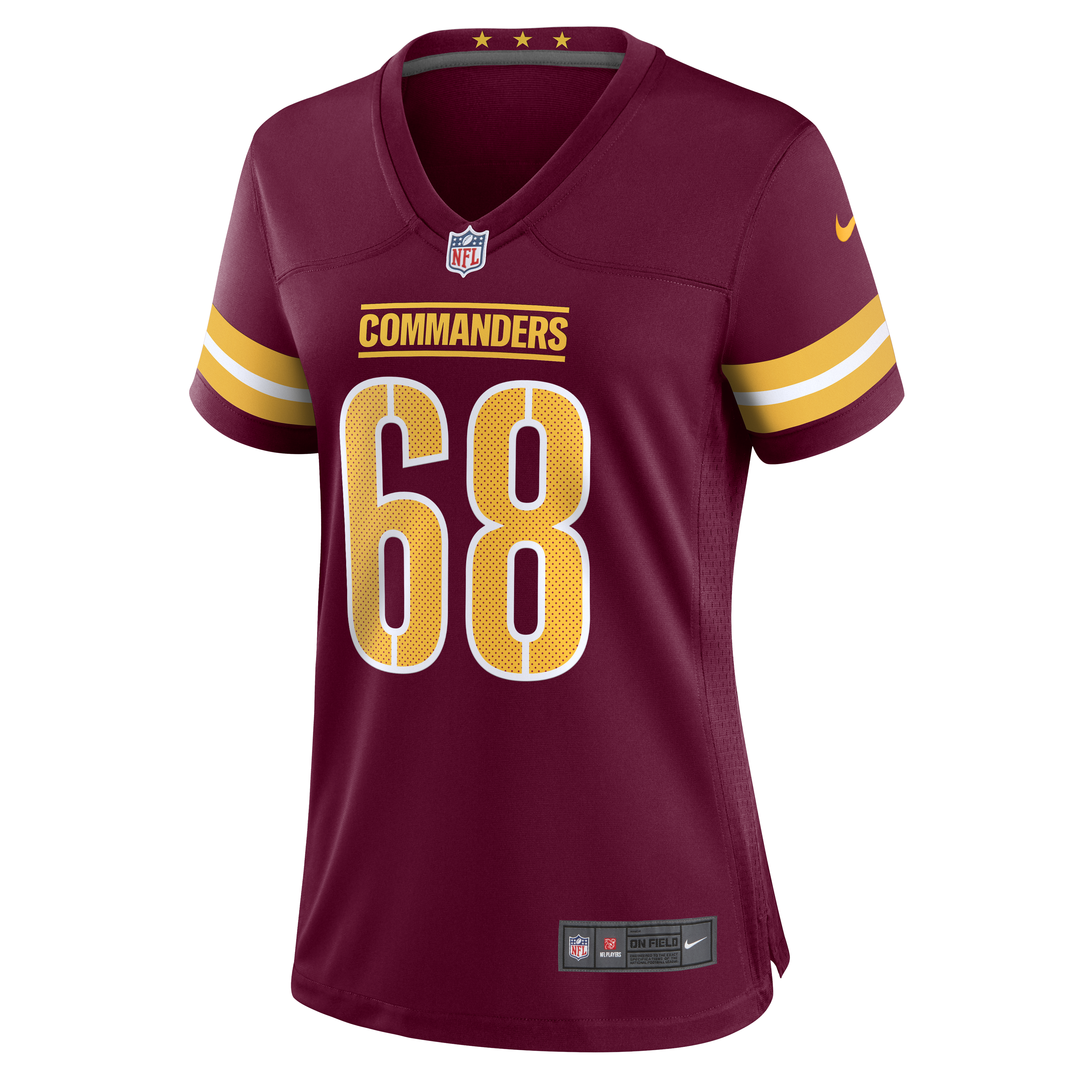Curtis Brooks Washington Commanders Nike Women's Game Jersey - Burgundy - vstockx