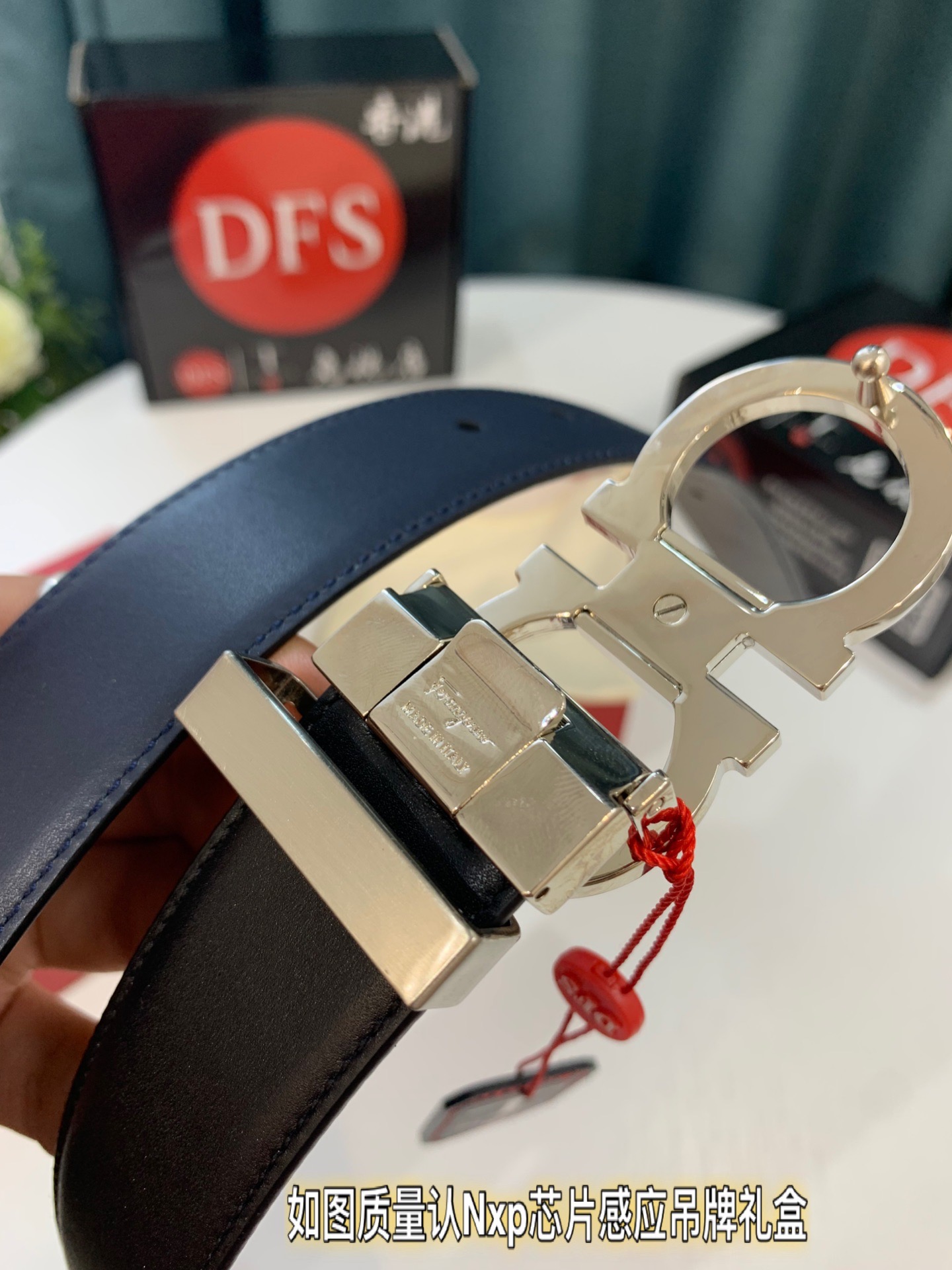 Streetwear Belt Ferragamo 319240 size:3.5cm - vstockx