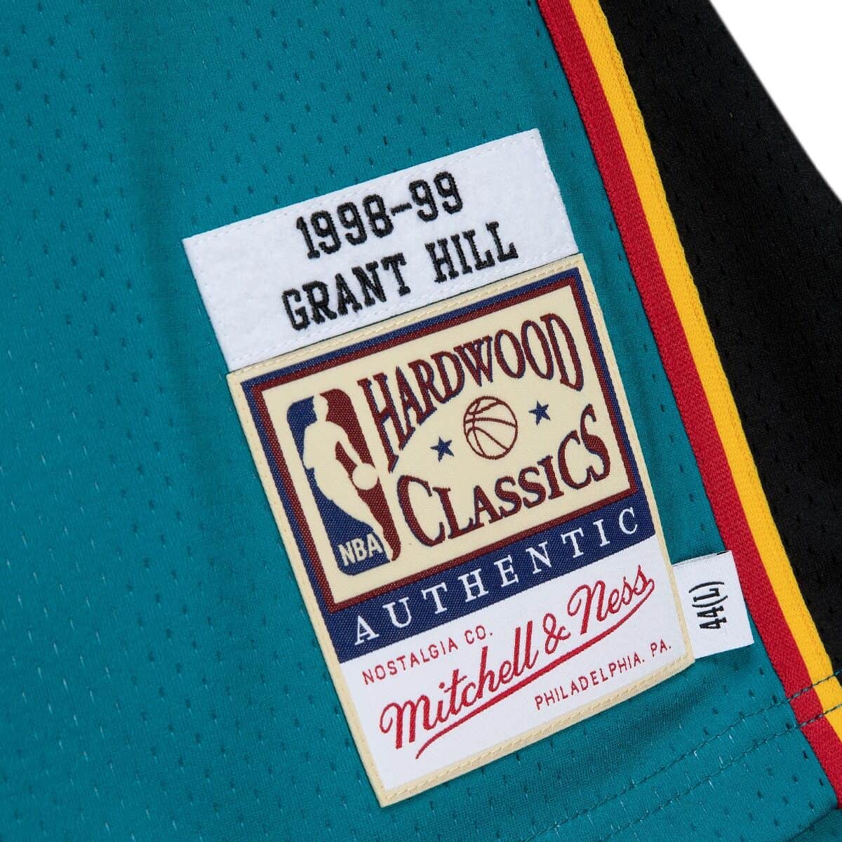 Authentic Grant Hill Detroit Pistons 1998-99 Jersey - vstockx