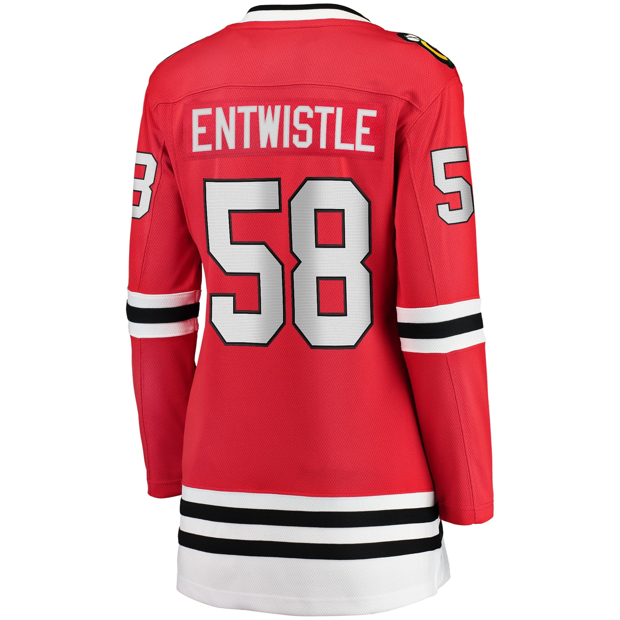 Women's Fanatics Branded MacKenzie Entwistle Red Chicago Blackhawks Home Breakaway Player Jersey - vstockx