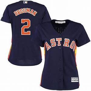 Womens Houston Astros Alex Bregman Cool Base Replica Jersey Navy - vstockx