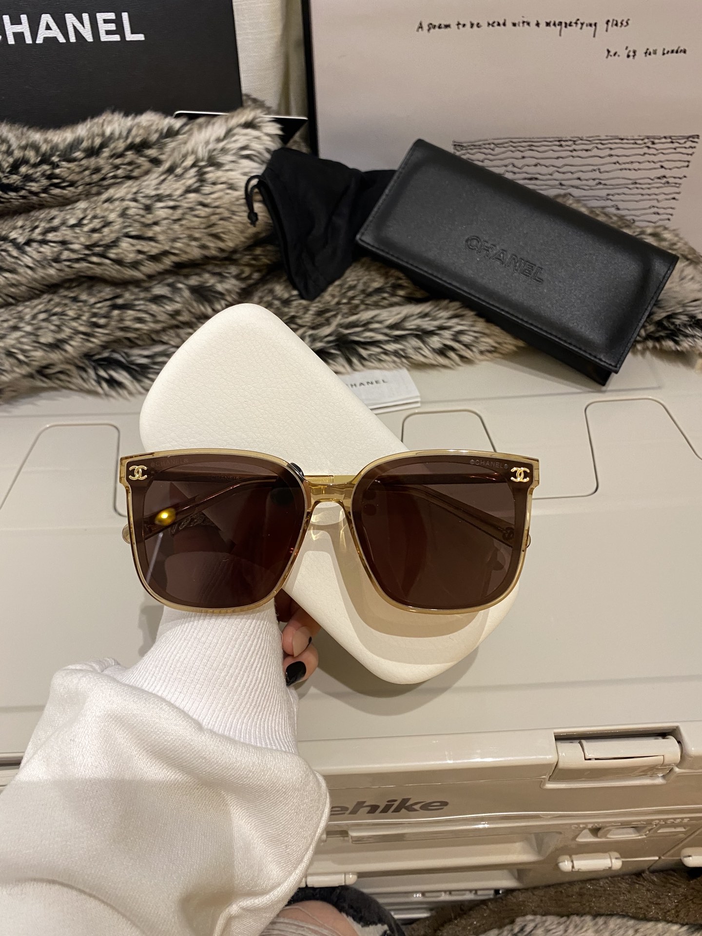 Sunglasses Chanel CH7286 size 62��15-145 - vstockx
