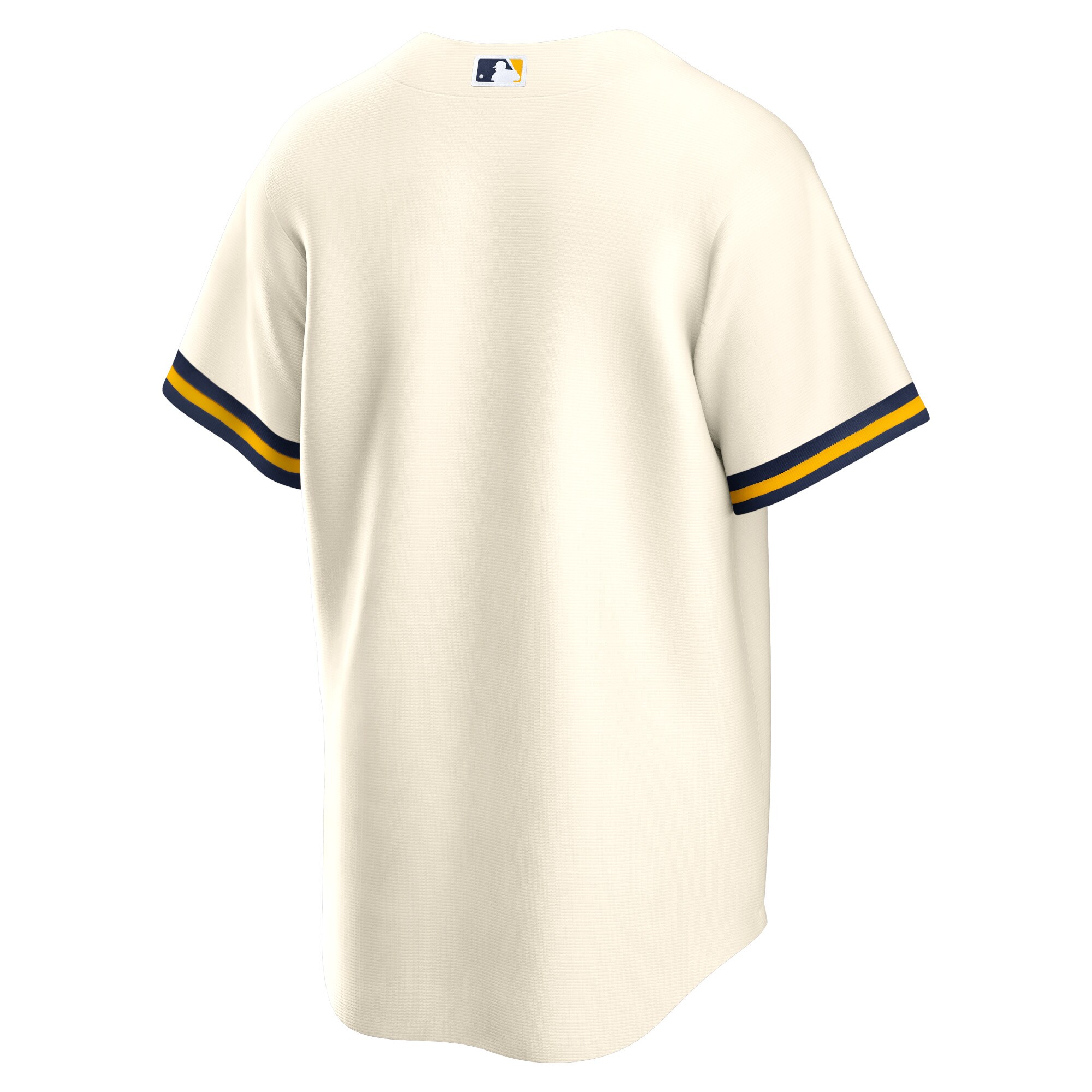 Milwaukee Brewers Nike Home Blank Replica Jersey - Cream - vstockx