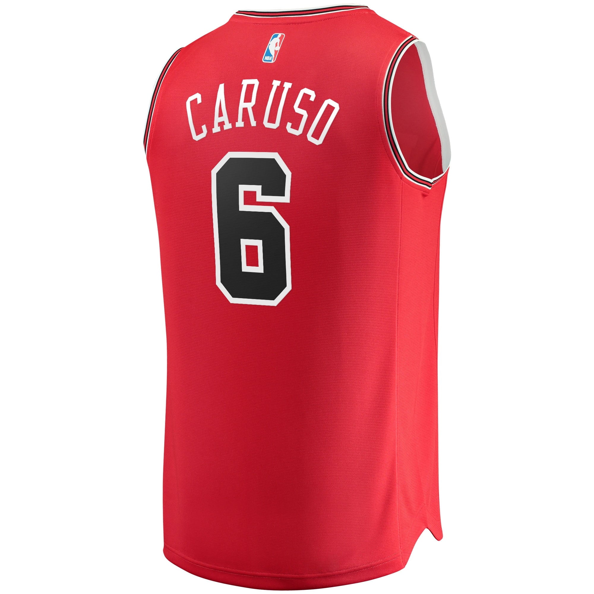 Men's Fanatics Branded Alex Caruso Red Chicago Bulls 2021/22 Fast Break Replica Jersey - Icon Edition - vstockx