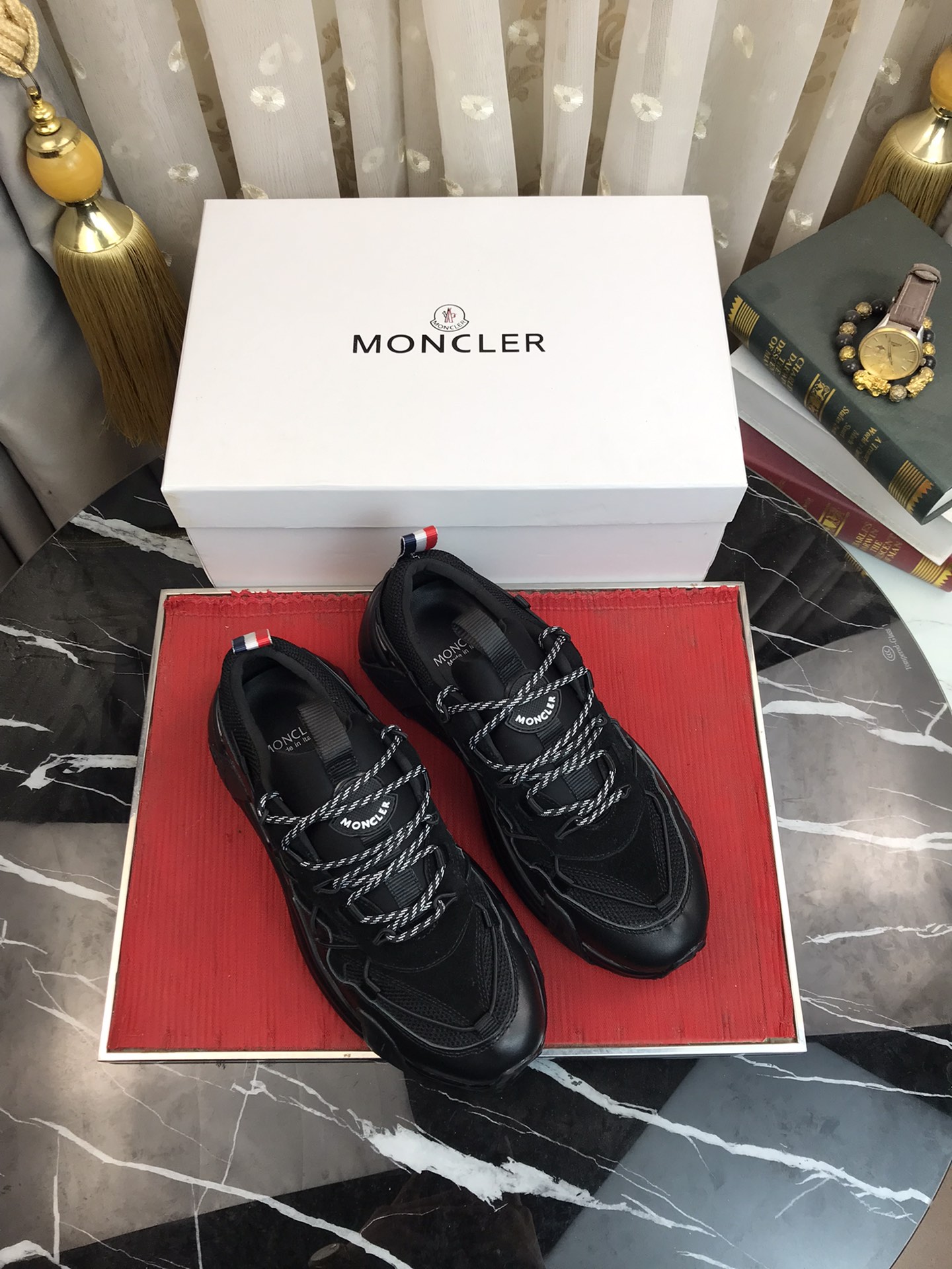 Moncler Compassor Sneaker 2 - vstockx