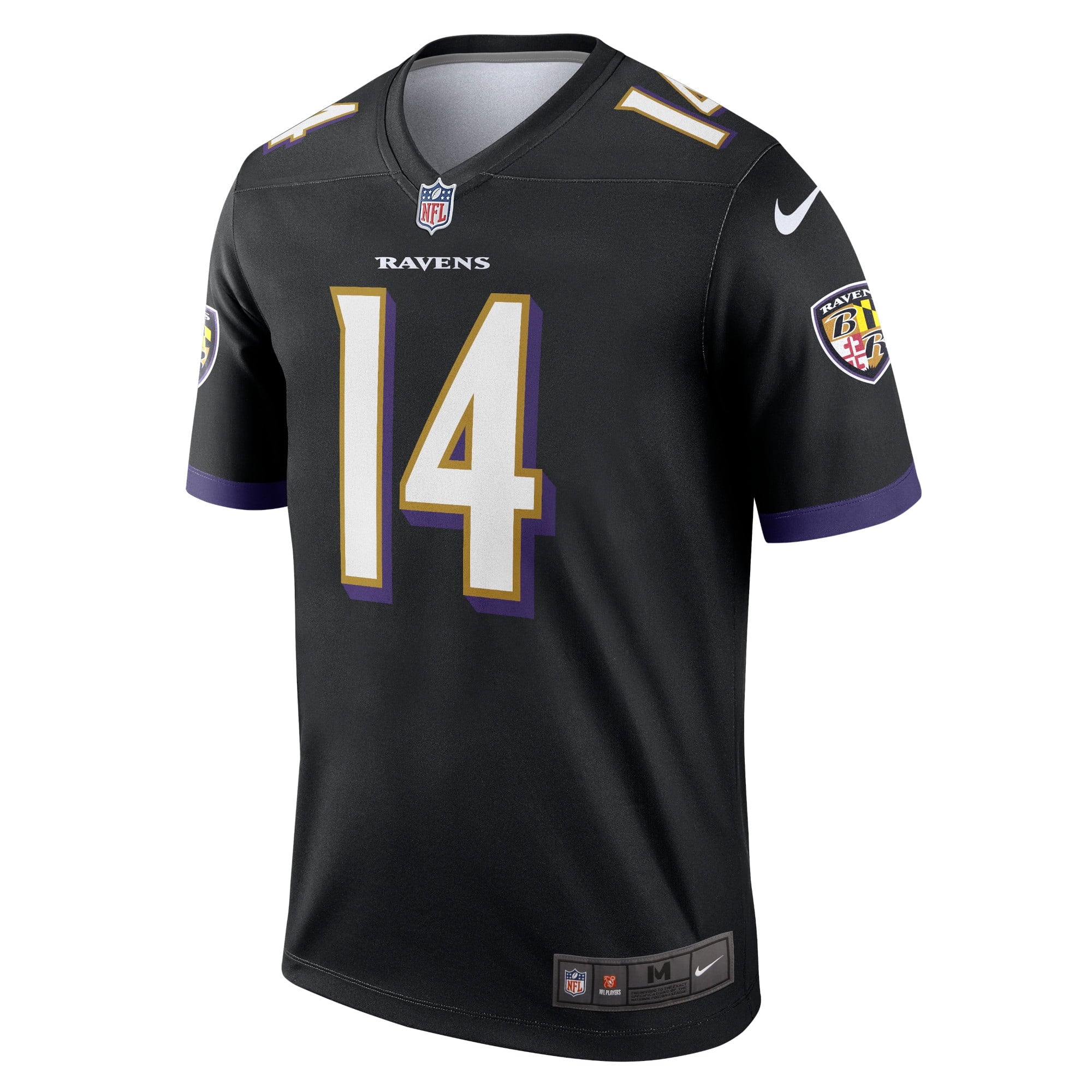 Men's Nike Kyle Hamilton Black Baltimore Ravens Legend Jersey - vstockx
