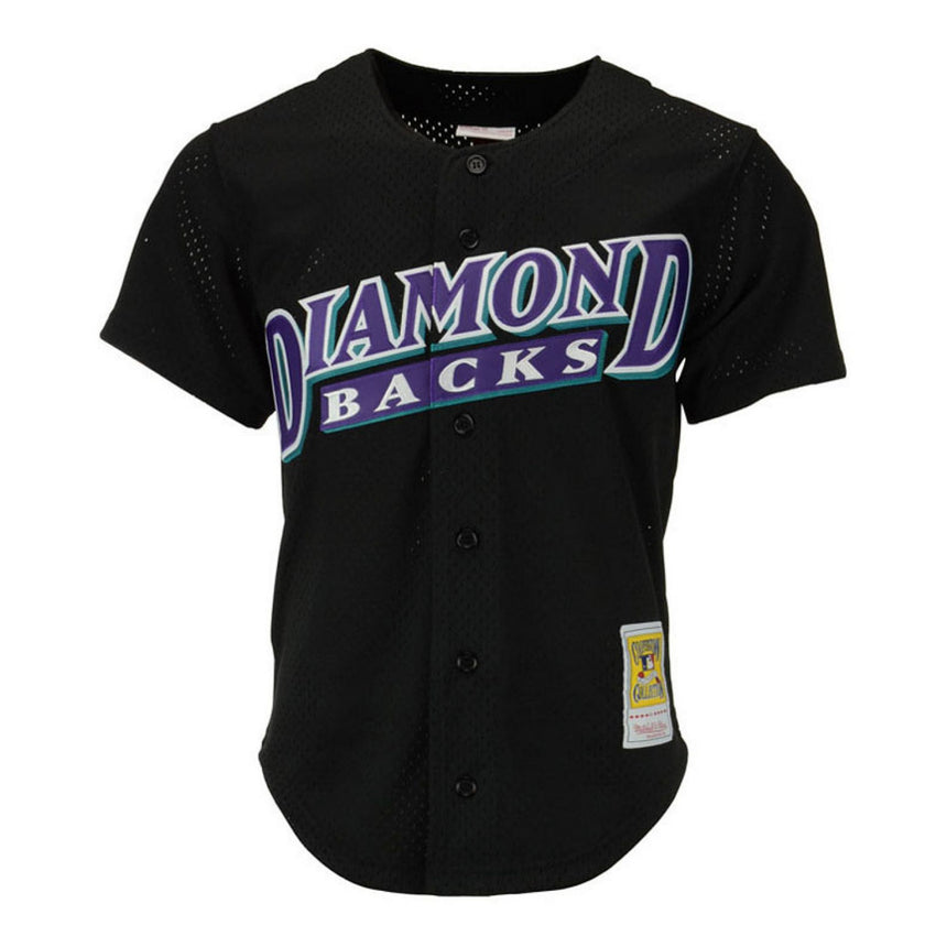 Men's Arizona Diamondbacks Matt Williams Mitchell & Ness Black Cooperstown Collection Batting Practice Jersey - vstockx