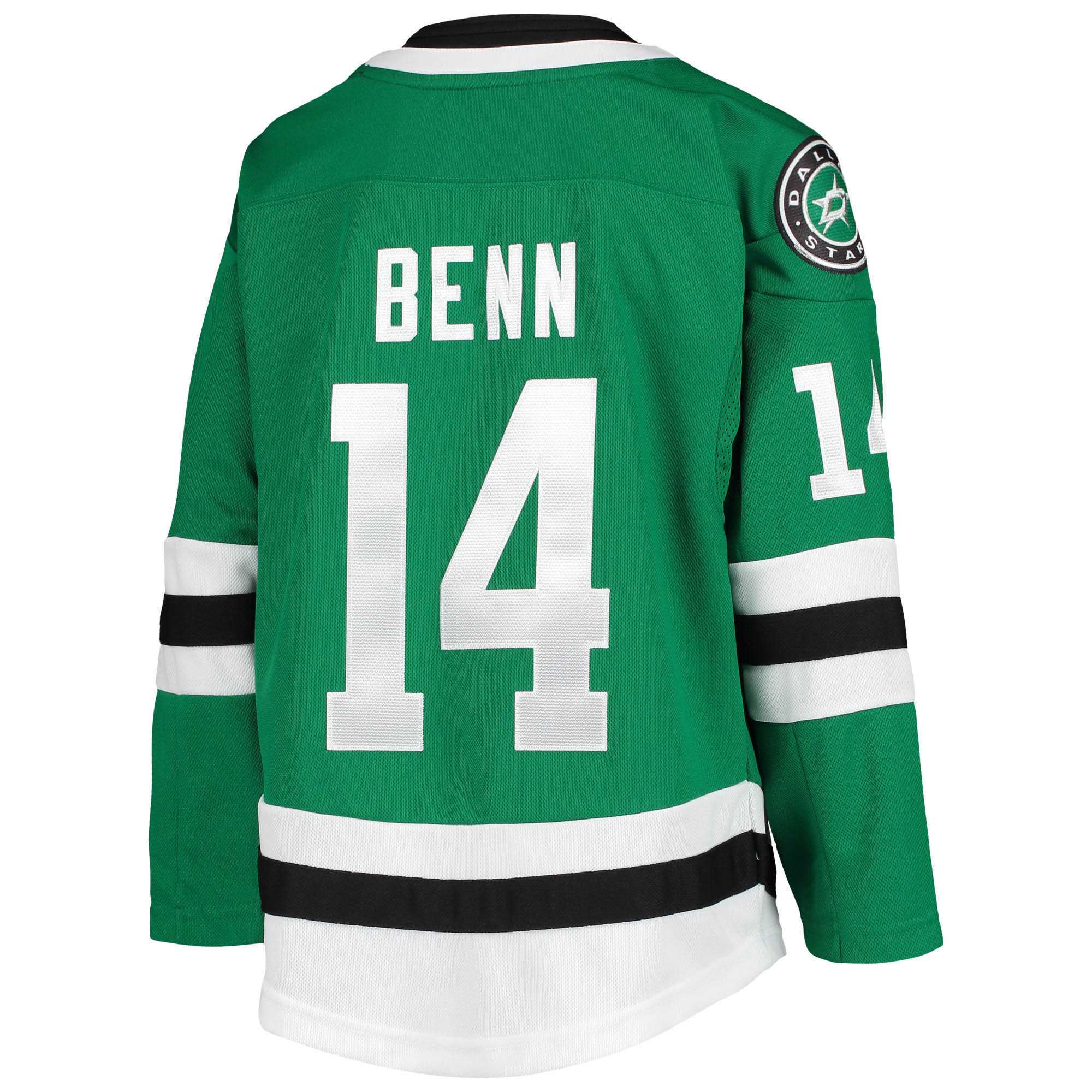 Jamie Benn Dallas Stars Youth Home Premier Player Jersey - Kelly Green - vstockx