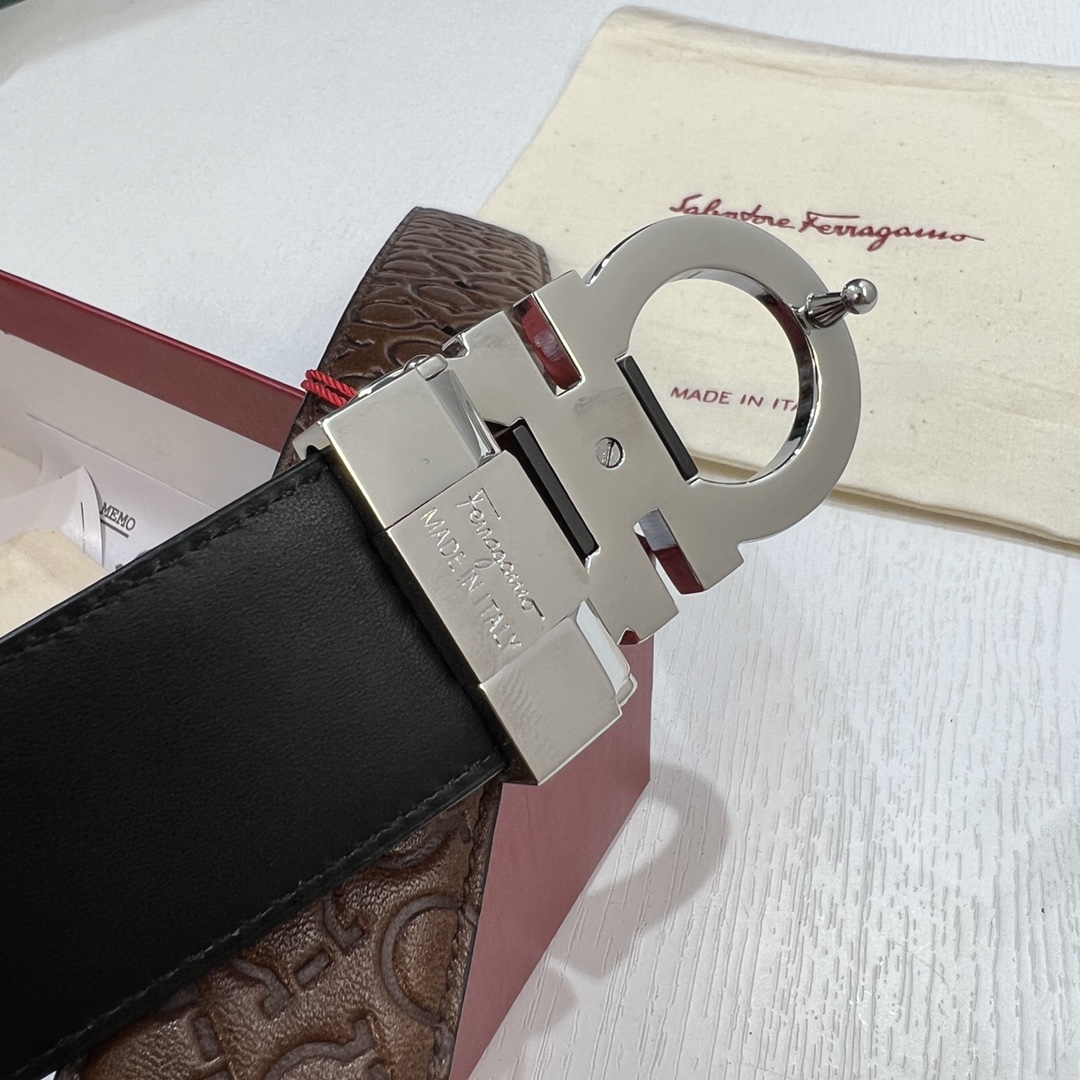 Streetwear Belt Ferragamo 319576 size:3.5cm - vstockx